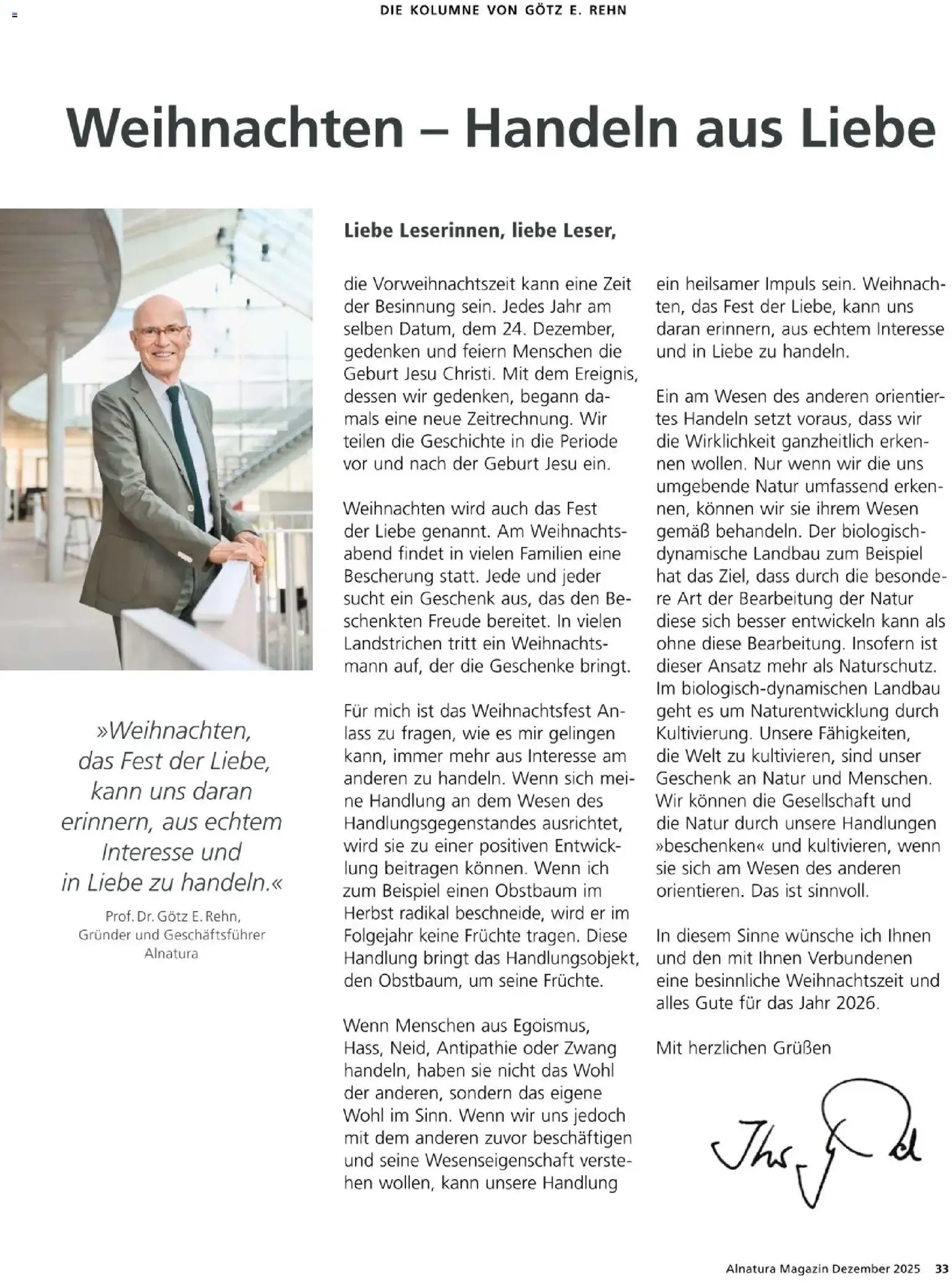 Alnatura Prospekt - Gültiger Prospekt ab 01.12.2025, Seite 33 von insgesamt 64