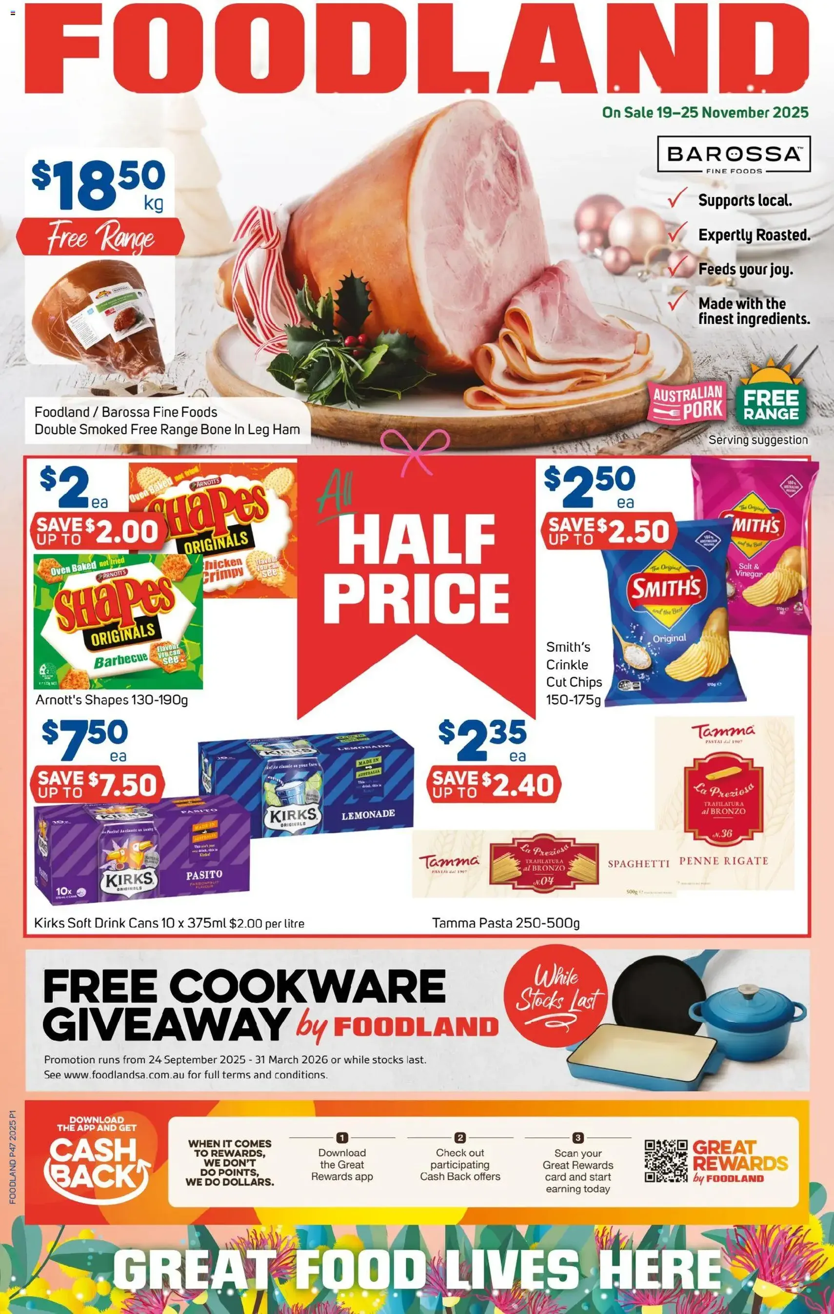Foodland Catalogue - valid flyer from 19/11/2025, page 1 of 34