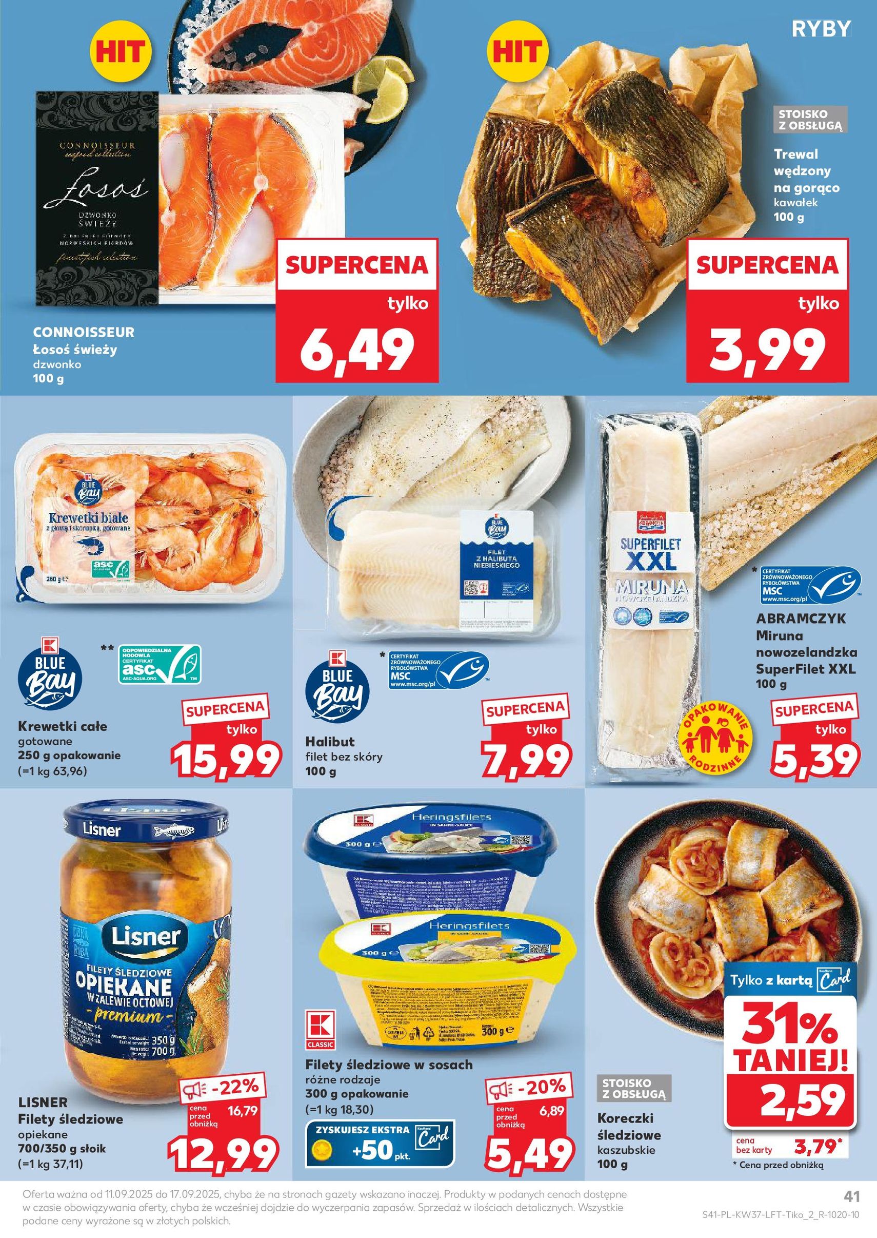 Kaufland gazetka - ważny gazetka od 11.09.2025 strona 41 z 61 Kaufland gazetka - ważny gazetka od 11.09.2025 strona 41 z 61