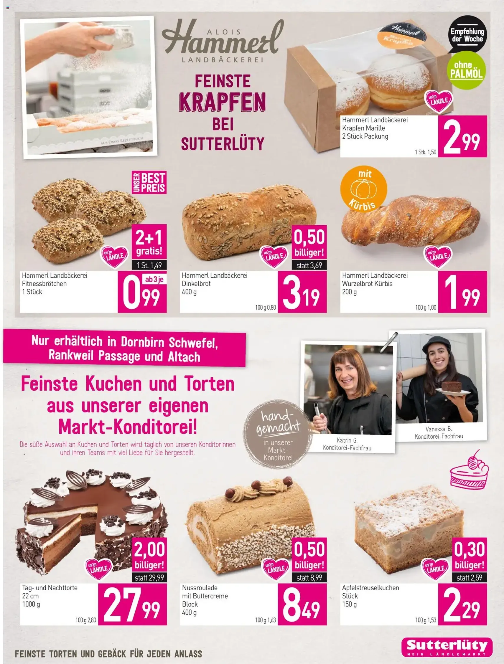 Sutterlüty Flugblatt - Gültiger Prospekt ab 22.10.2025, Seite 3 von insgesamt 24 Sutterlüty Flugblatt - Gültiger Prospekt ab 22.10.2025, Seite 3 von insgesamt 24
