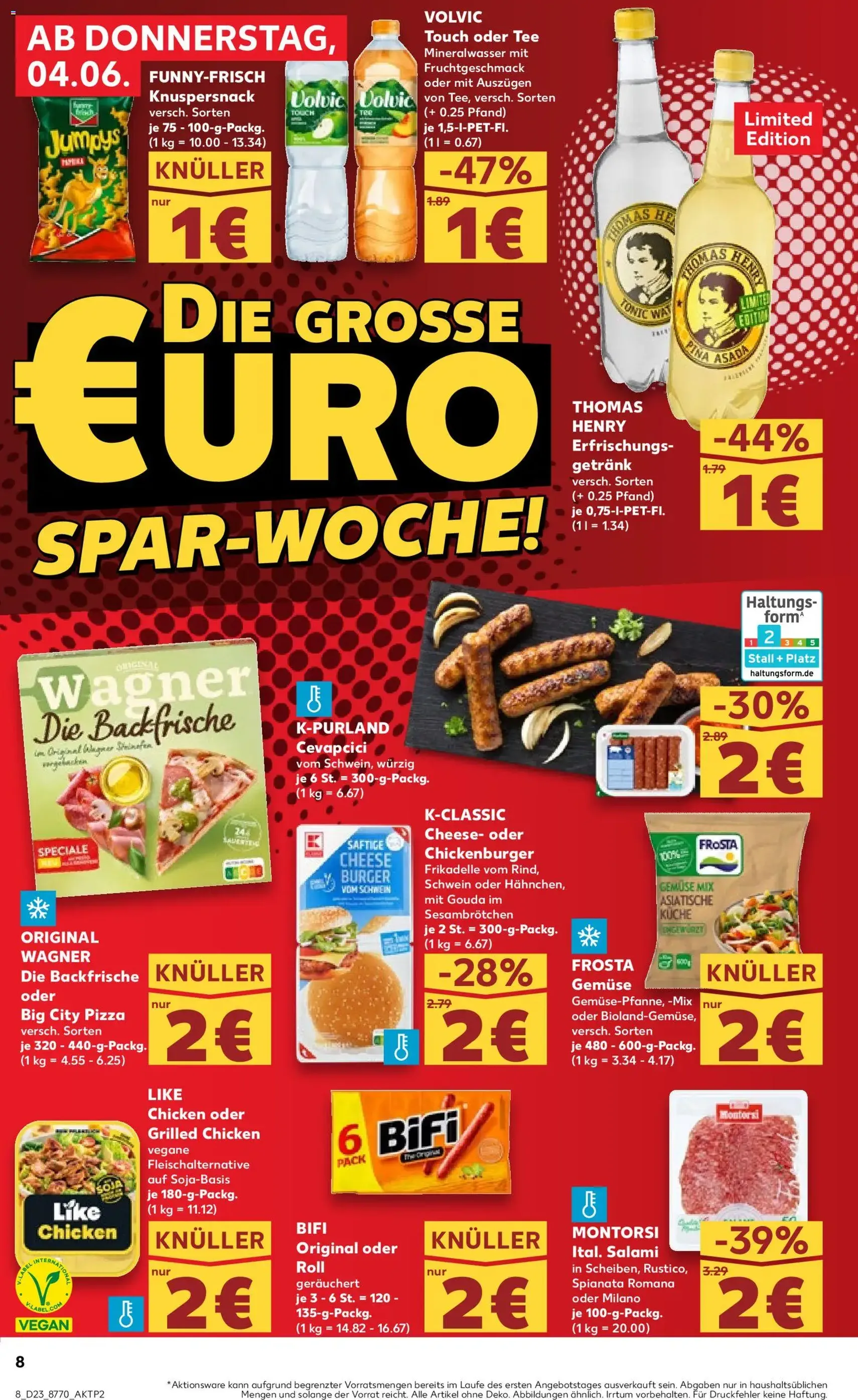 Kaufland Prospekt - Gültiger Prospekt ab 04.06.2026, Seite 8 von insgesamt 62