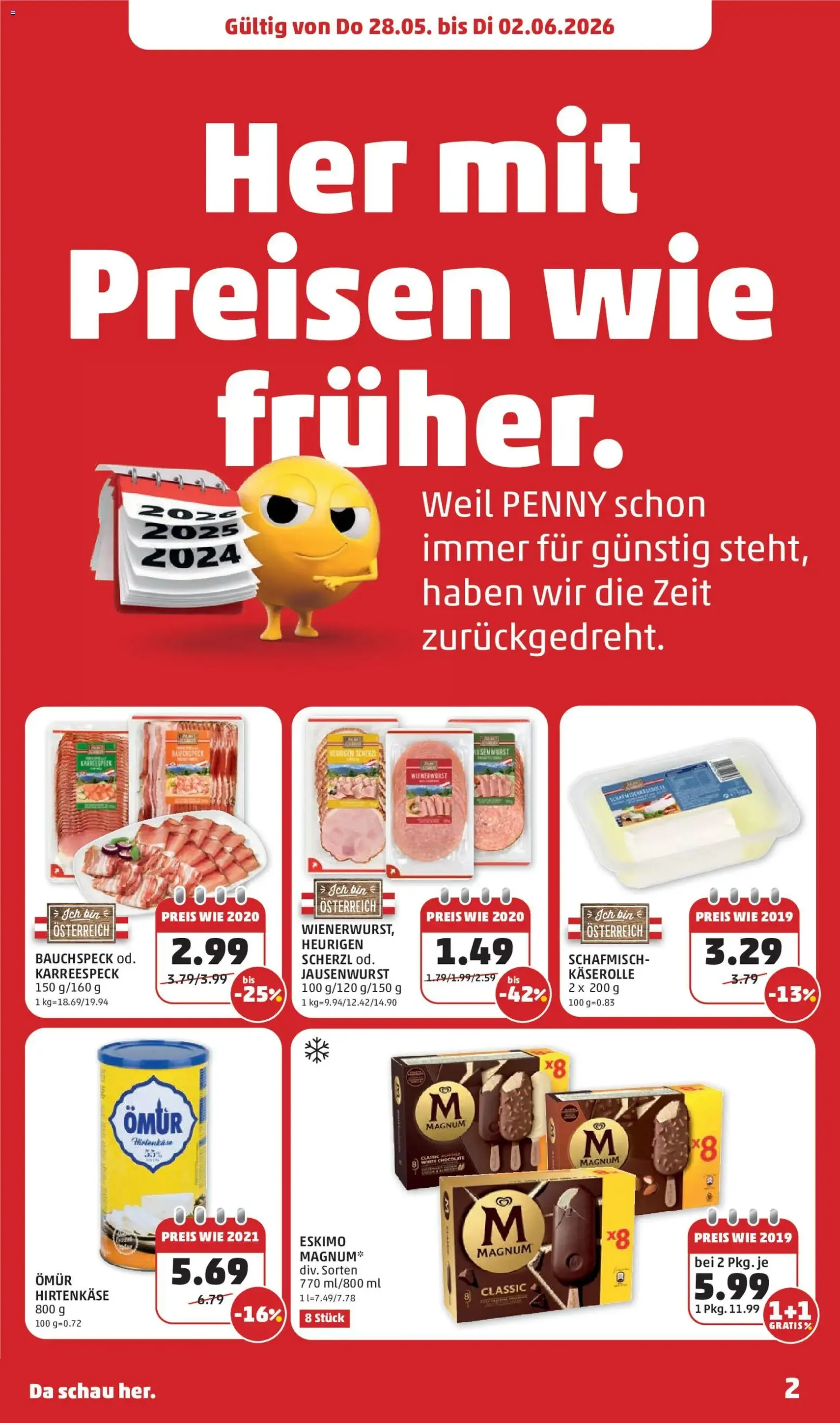 Penny Markt Flugblatt - Gültiger Prospekt ab 28.05.2026, Seite 2 von insgesamt 32