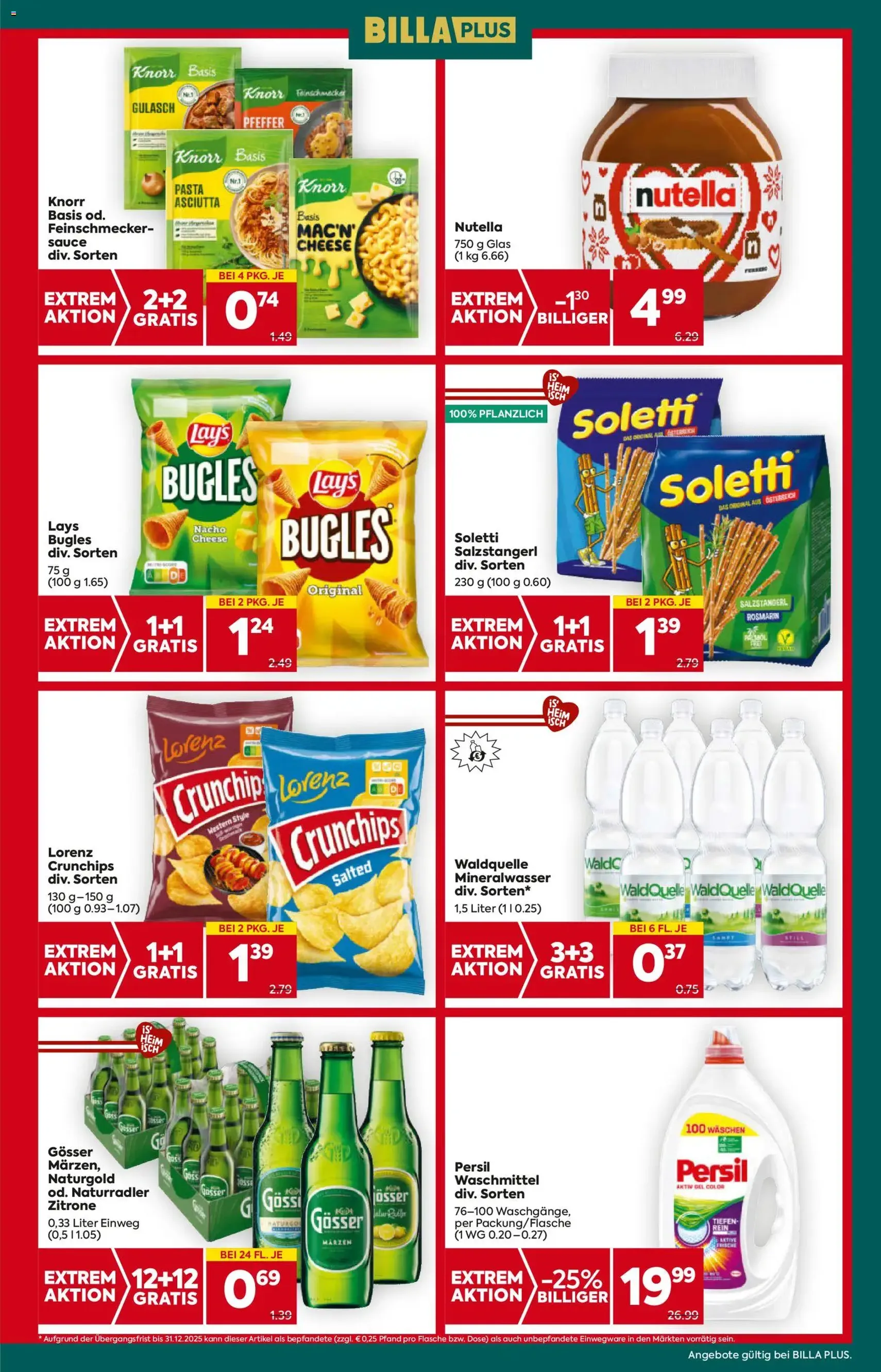 Billa Plus Flugblatt - Gültiger Prospekt ab 27.11.2025, Seite 9 von insgesamt 20