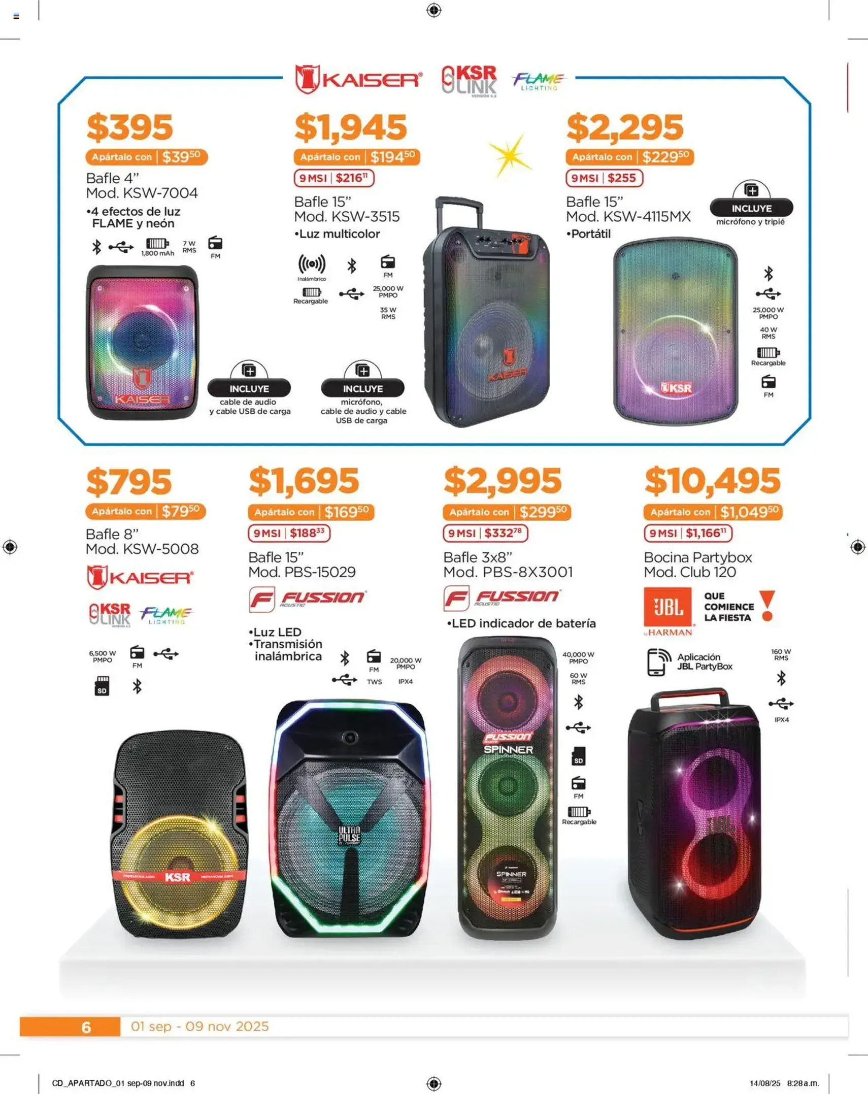 Chedraui - Promociones Cuesta Menos Cumplir Tus Deseos - folleto válido desde 01/09/2025 página 6 de 16