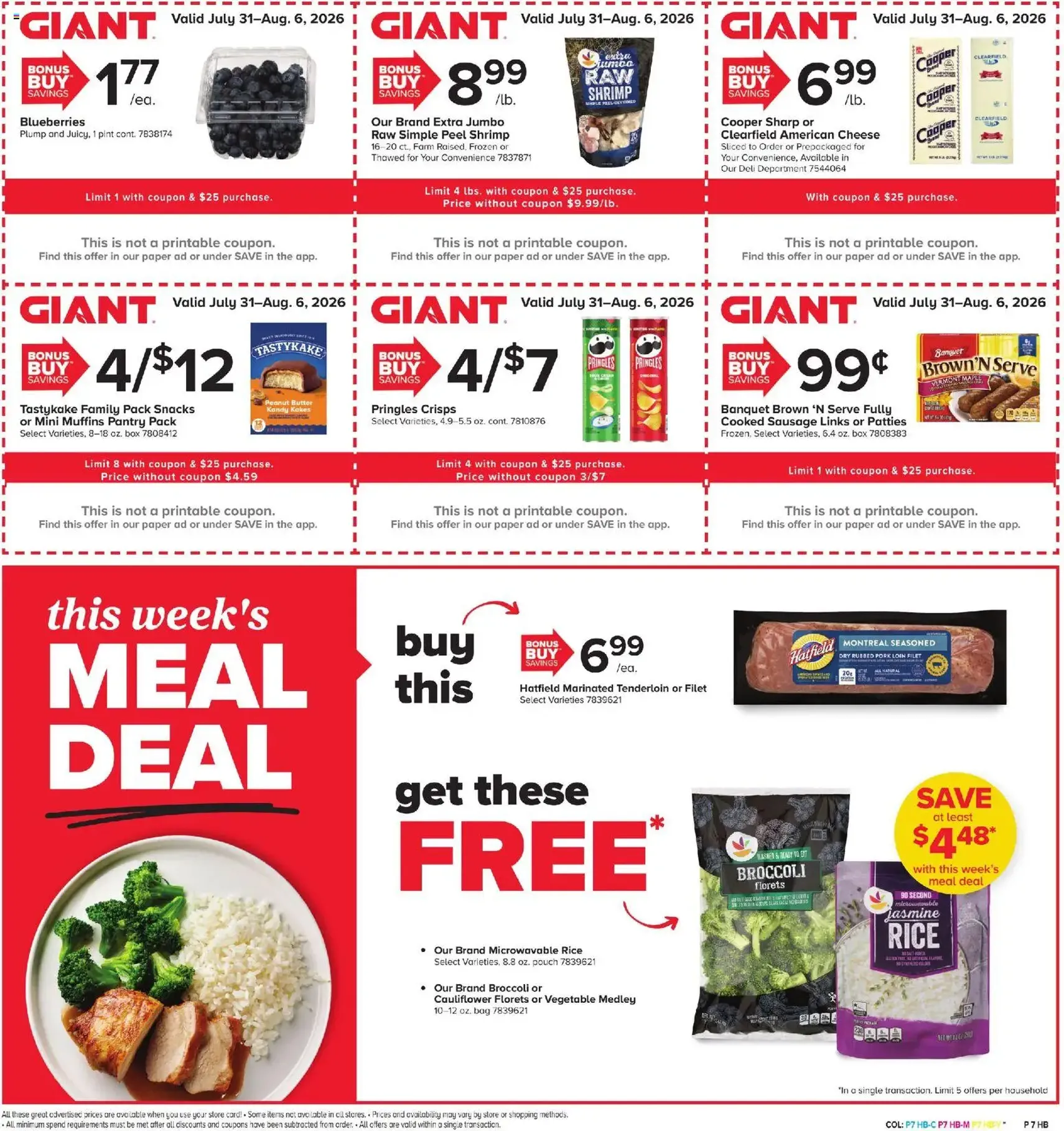 Giant Weekly Ad - valid flyer from 07/31/2026, page 5 of 19