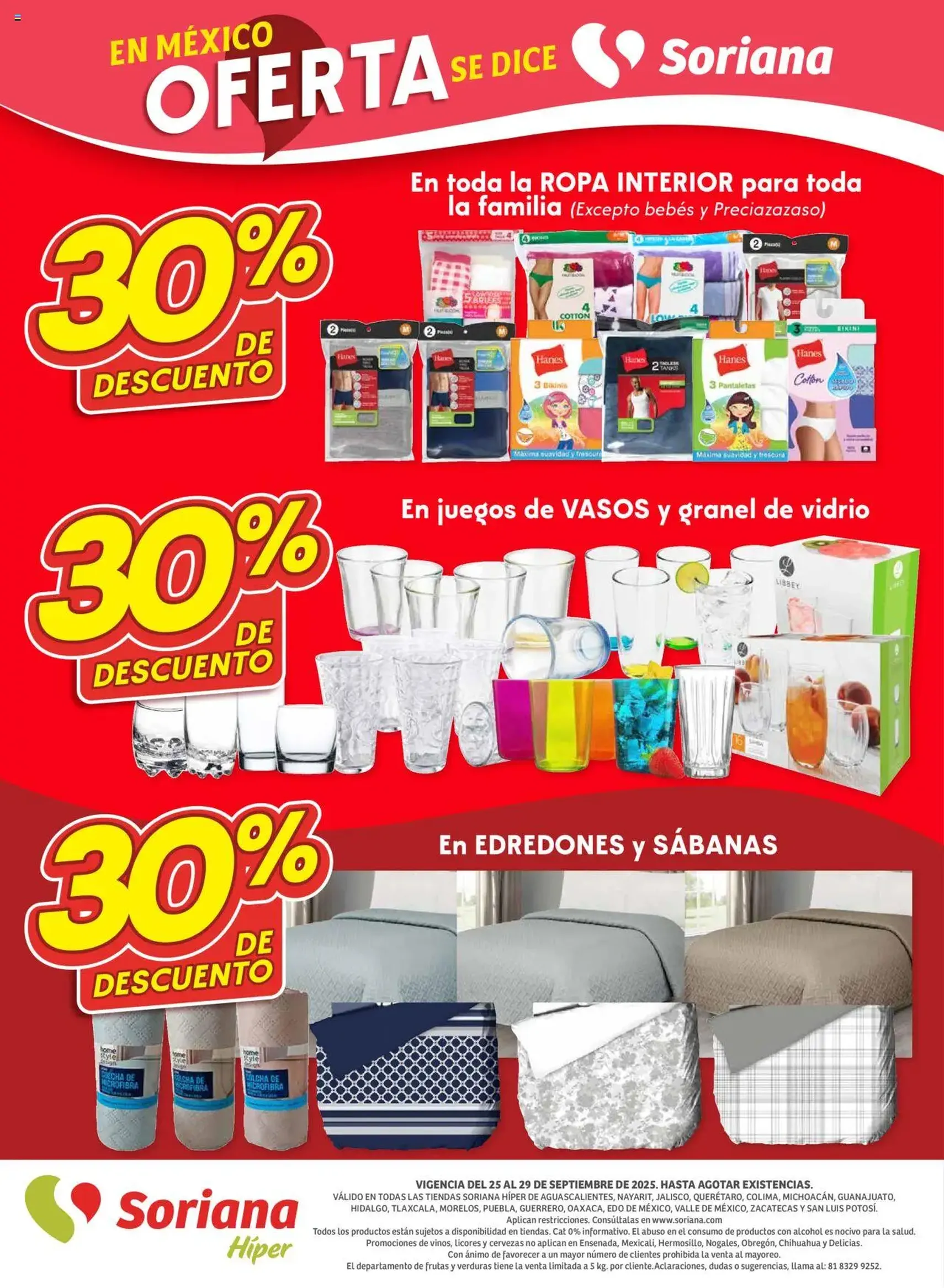 Soriana - Folleto - folleto válido desde 25/09/2025 página 8 de 8