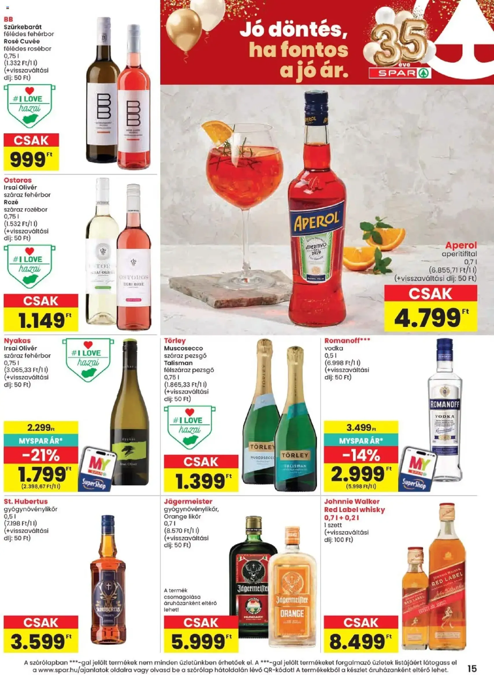 Spar akciós újság - 2026.06.18. érvényes szórólap 15 oldal 20 oldalból