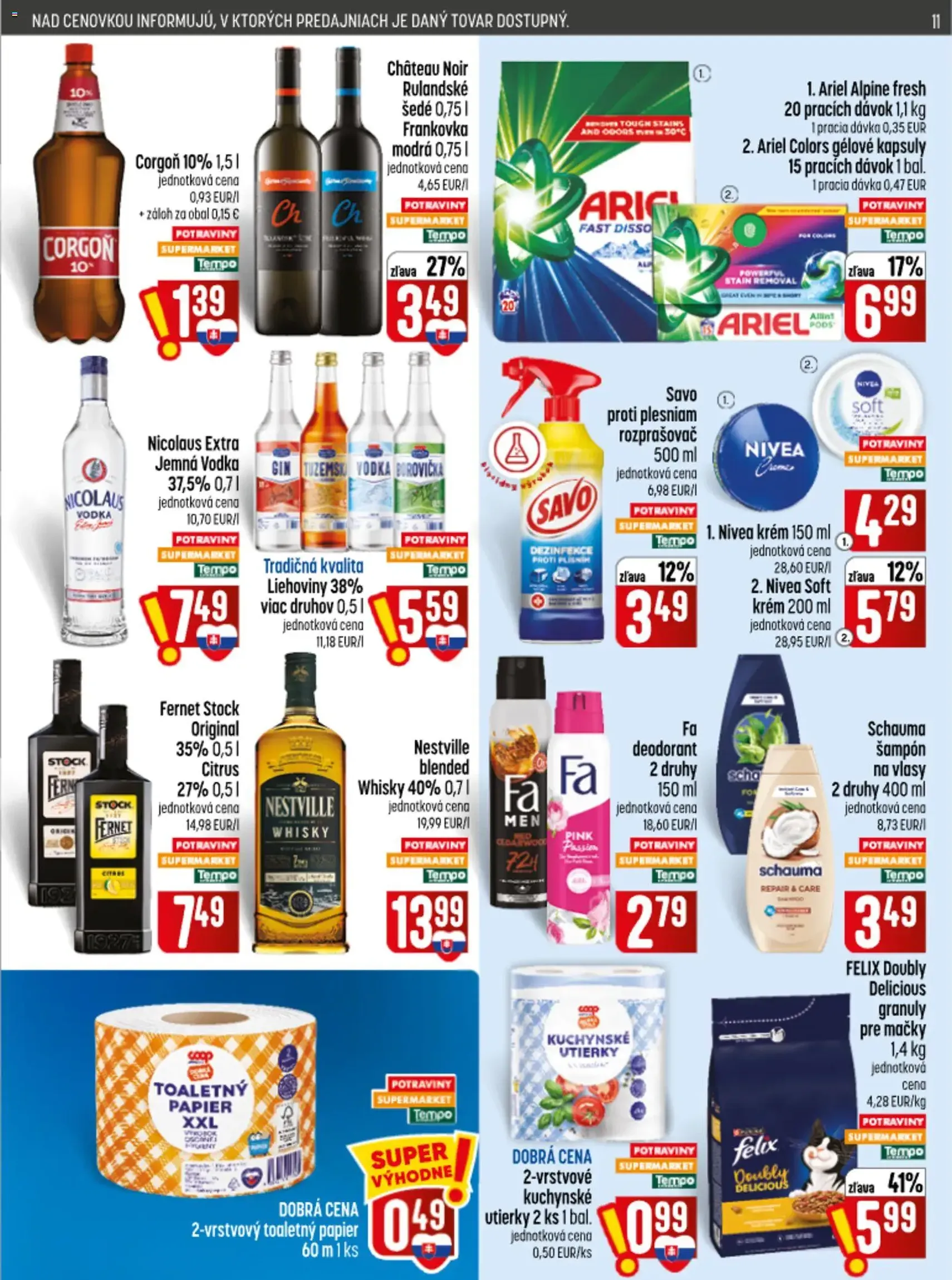 COOP Jednota leták - platný leták od 17.09.2026 strana 11 z 28