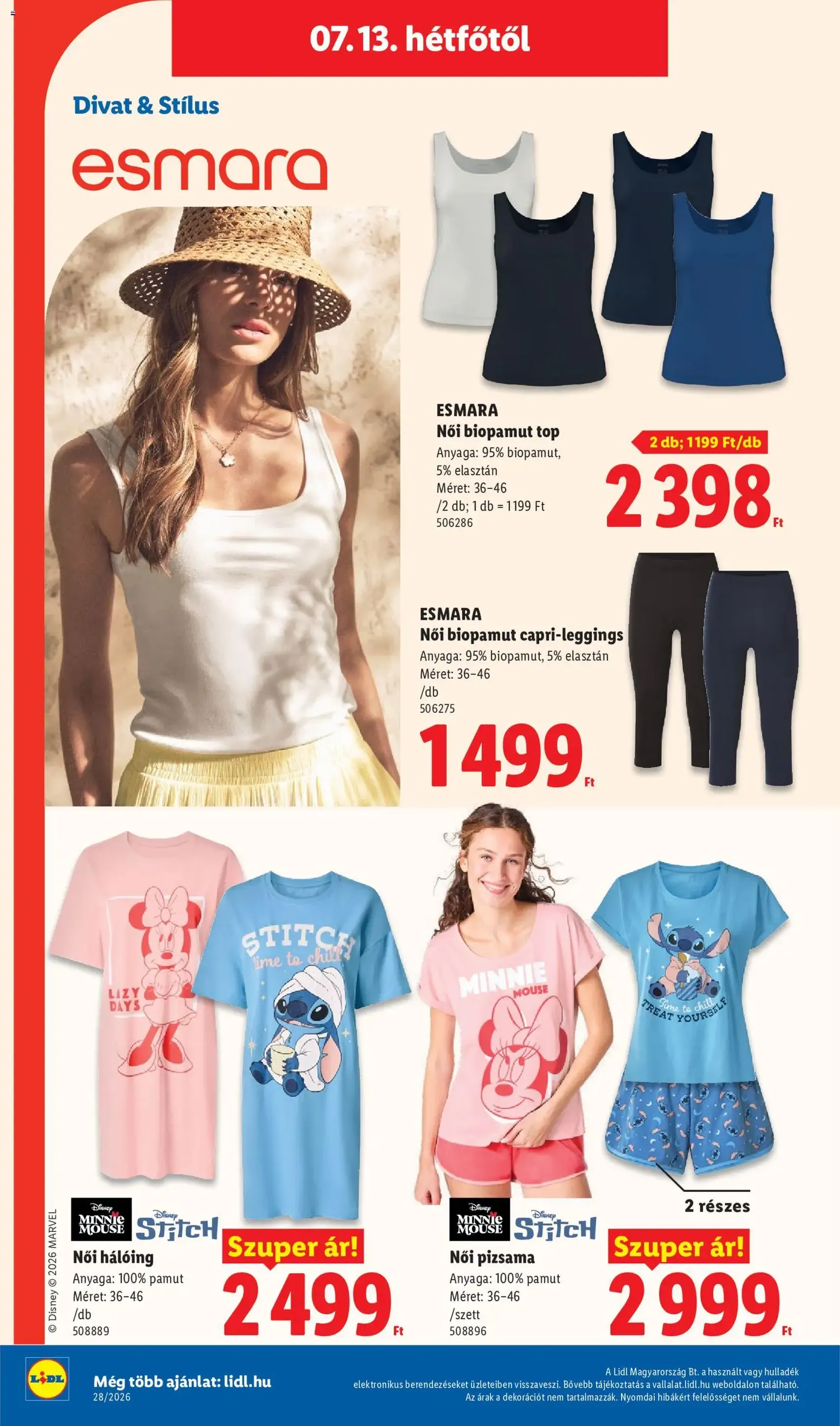 Lidl akciós újság - 2026.07.09. érvényes szórólap 58 oldal 80 oldalból