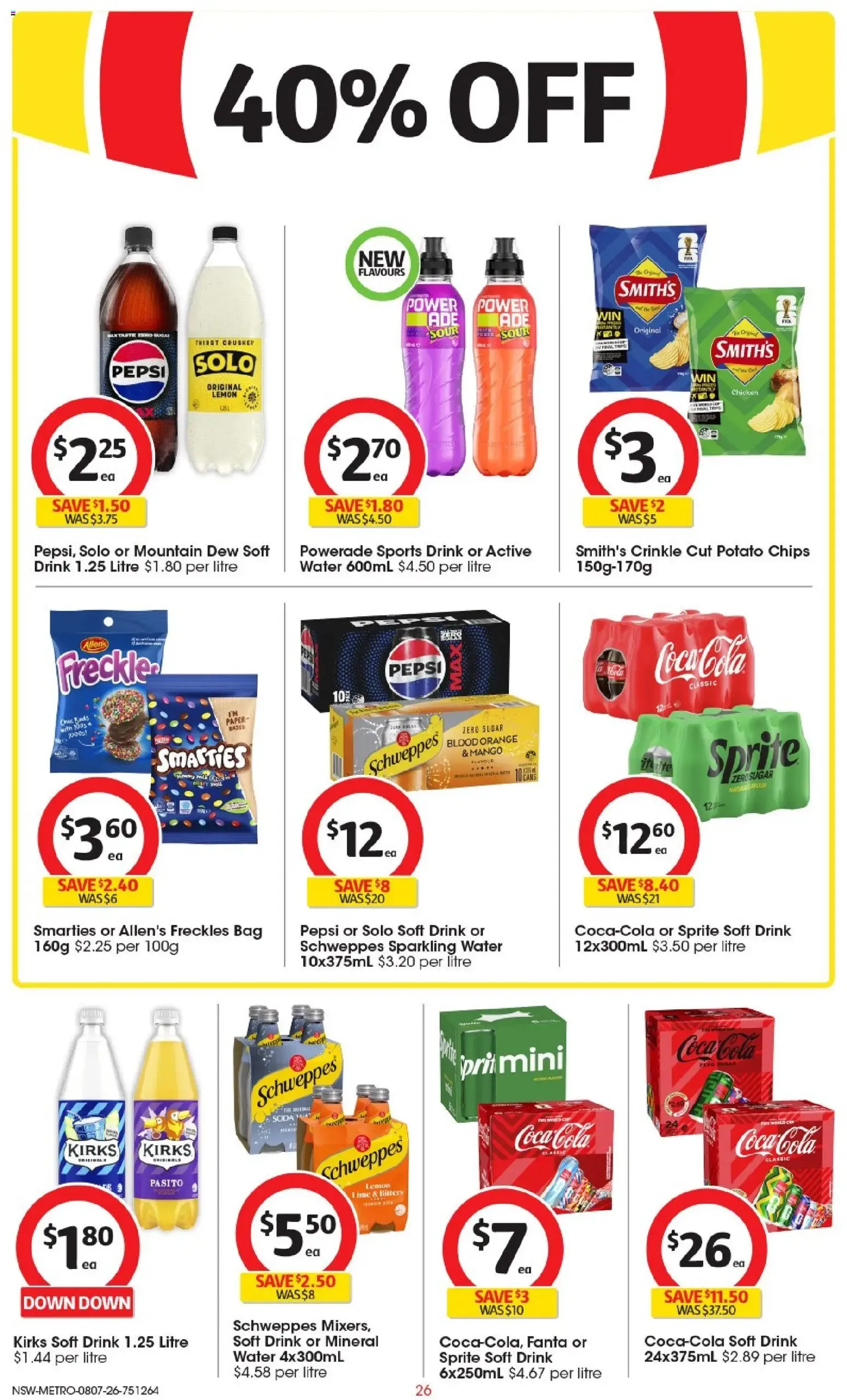Coles catalogue - valid flyer from 08/07/2026, page 26 of 50
