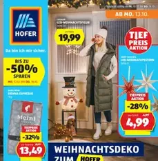 Hofer Flugblatt - Prospekt Vorschau gültig ab 10.10.2025