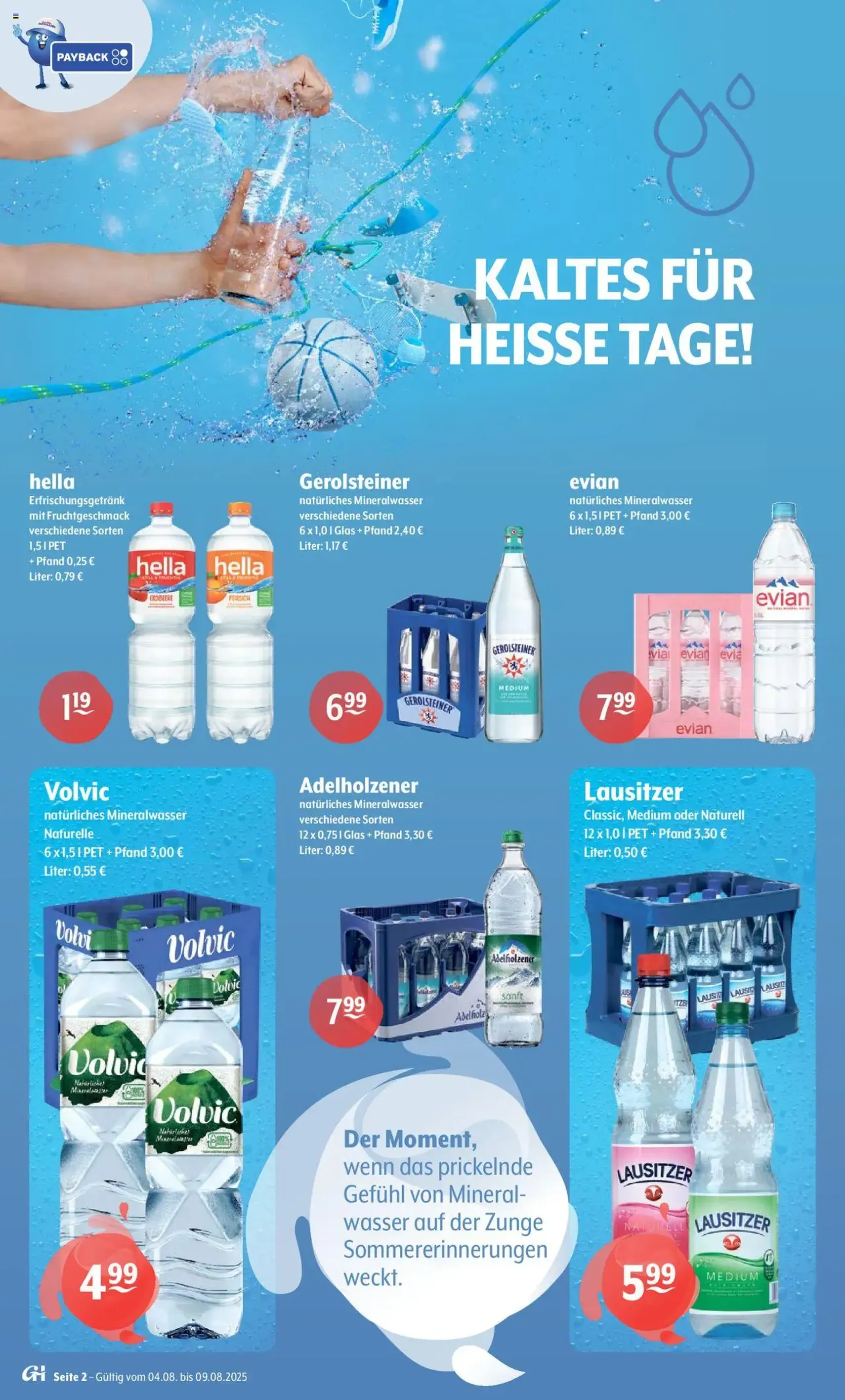 Trink und Spare Prospekt - Gültiger Prospekt ab 04.08.2025, Seite 2 von insgesamt 8