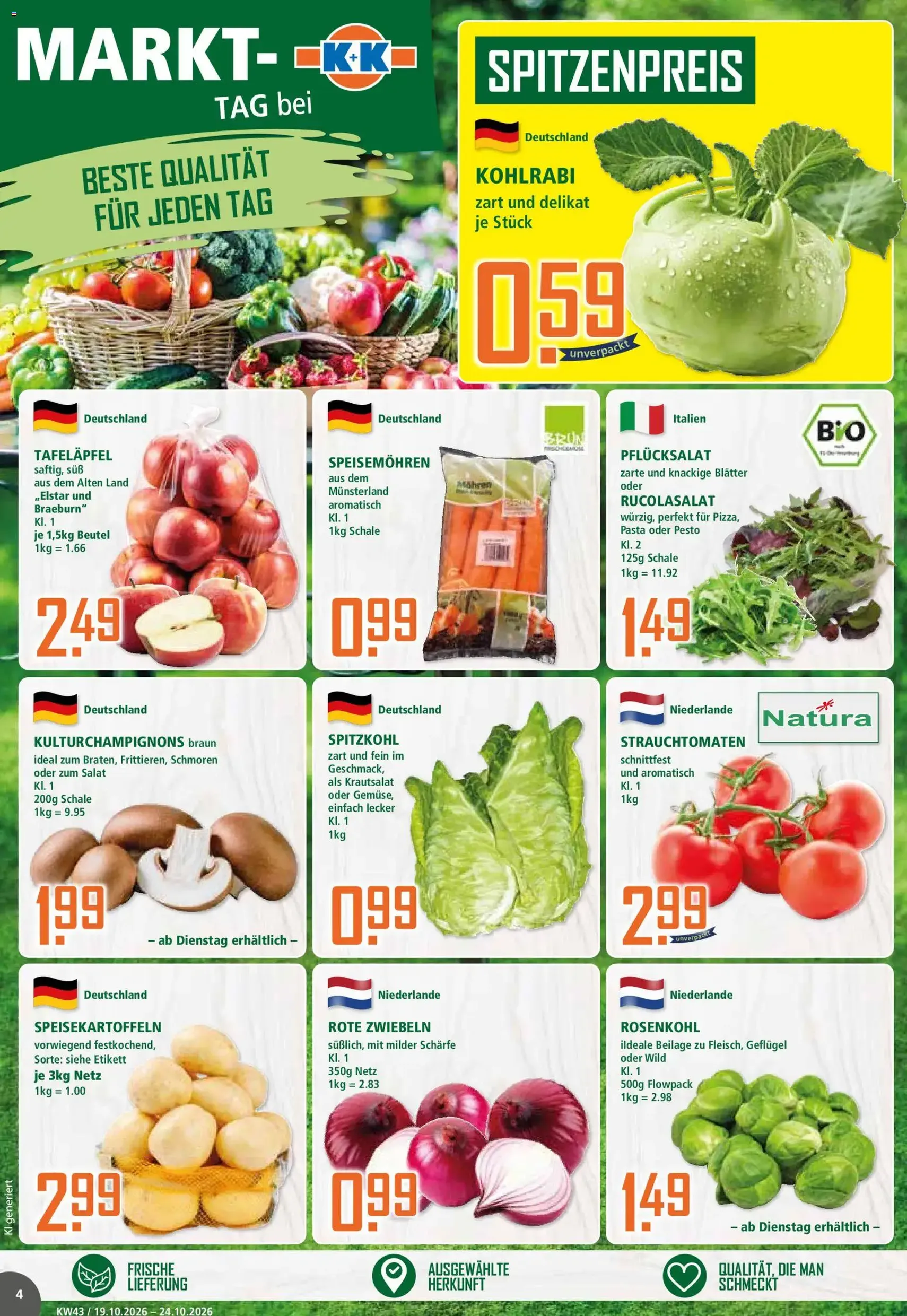 Klaas & Kock Prospekt - Gültiger Prospekt ab 19.10.2026, Seite 4 von insgesamt 12