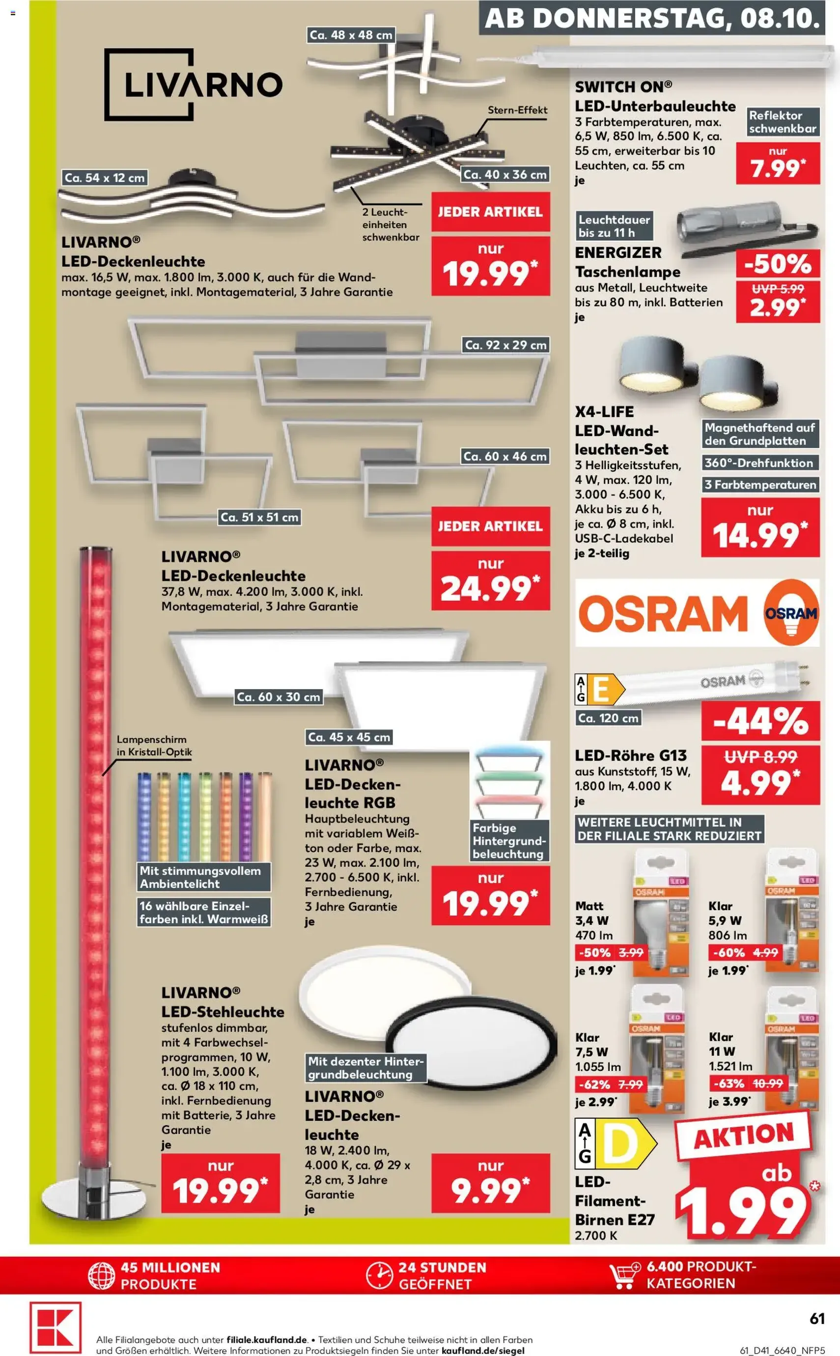 Kaufland Prospekt - Gültiger Prospekt ab 08.10.2026, Seite 61 von insgesamt 70