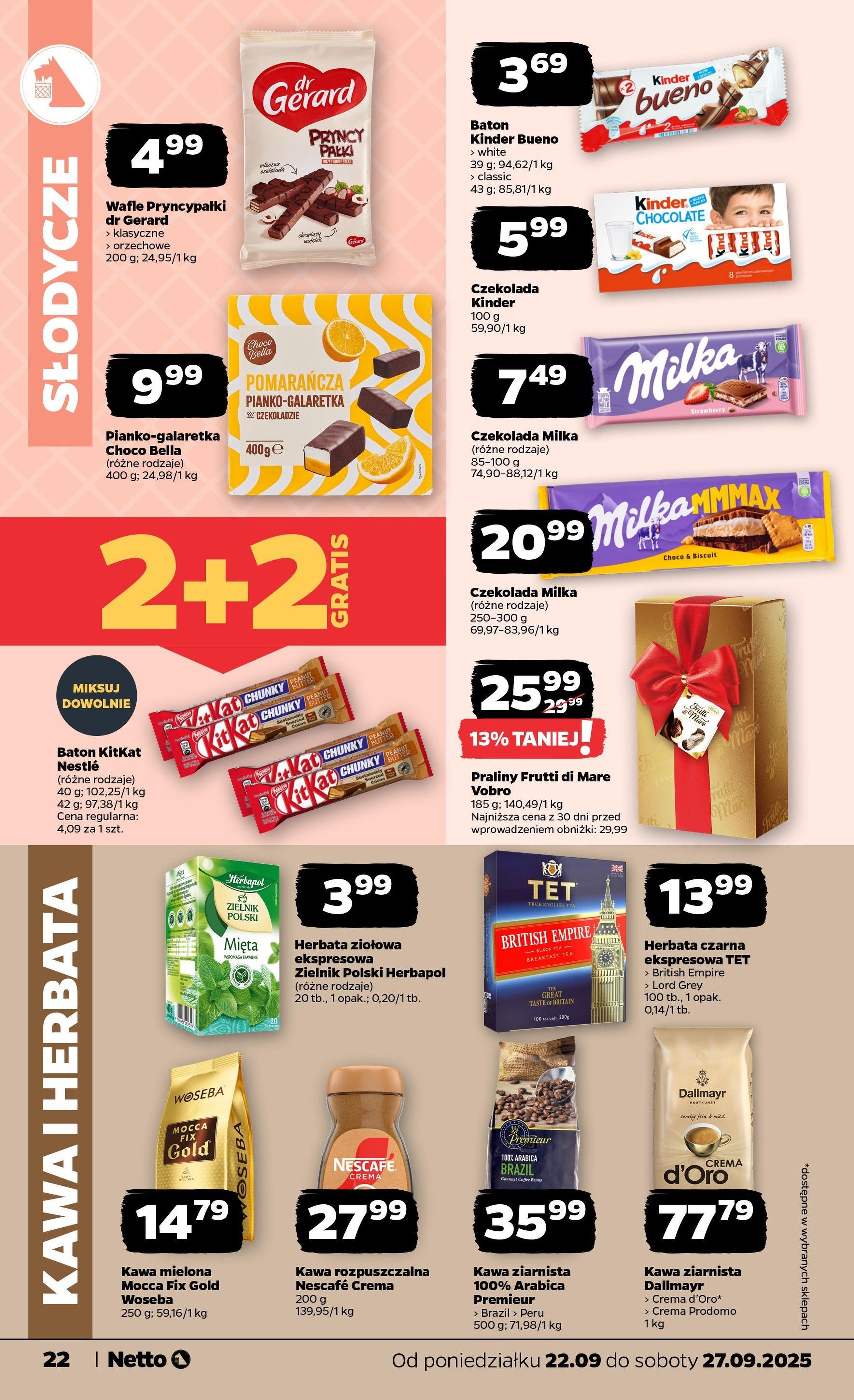 Netto gazetka - Spożywcza - ważny gazetka od 22.09.2025 strona 22 z 37