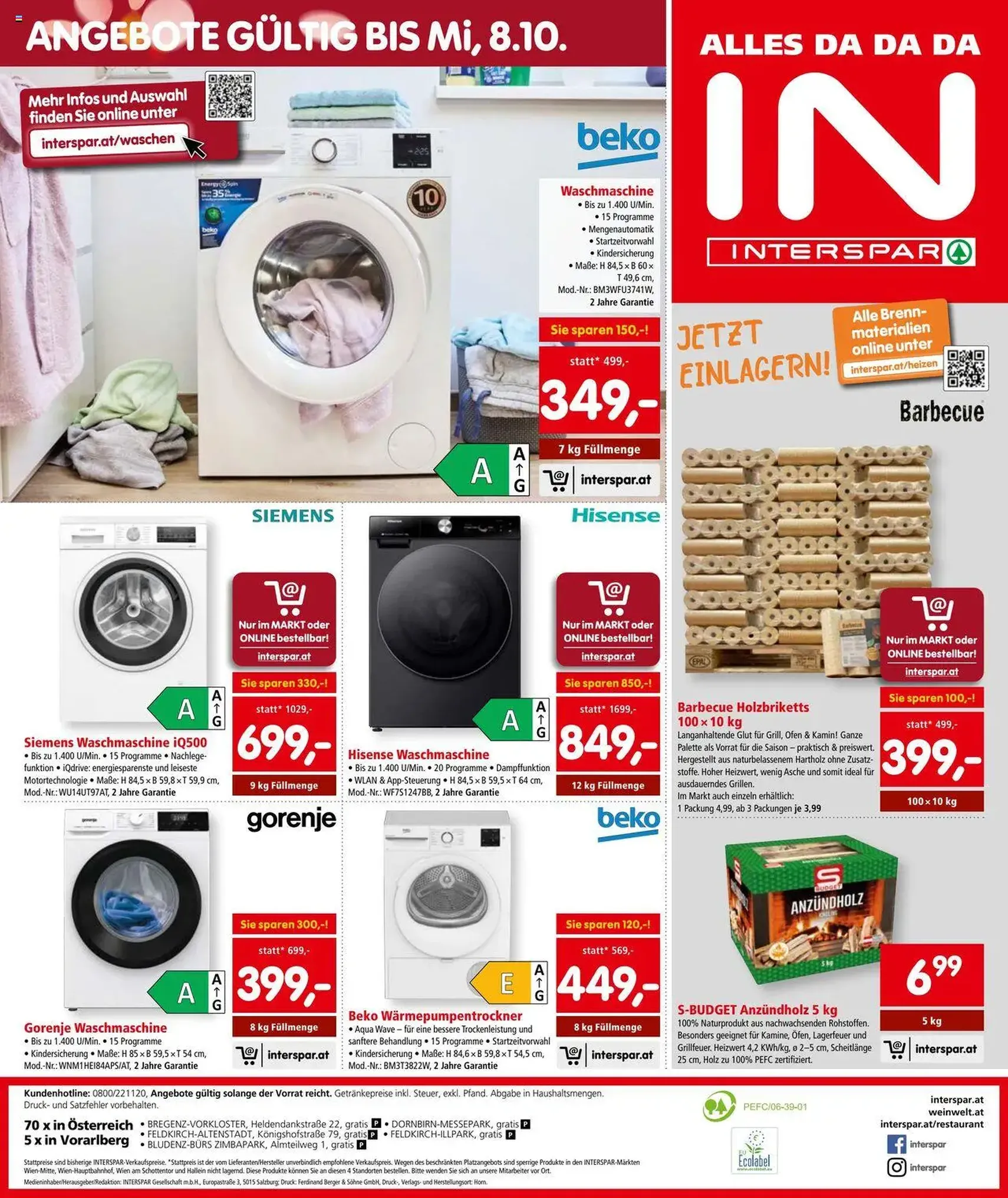 Interspar Flugblatt - Gültiger Prospekt ab 18.09.2025, Seite 16 von insgesamt 16