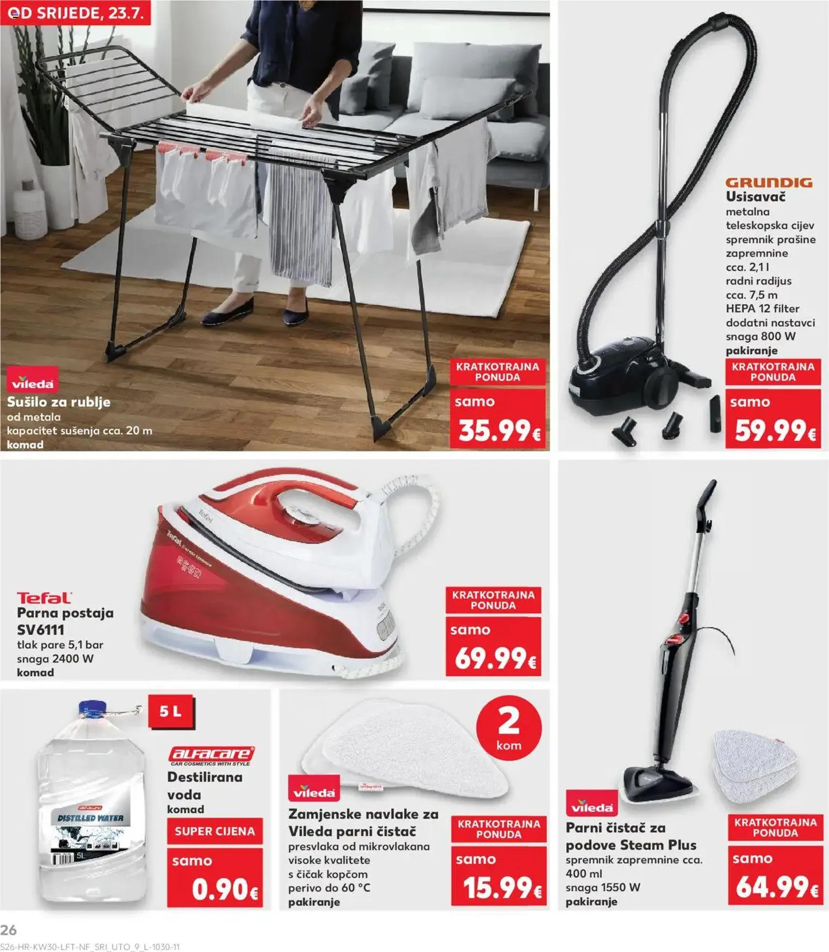 Kaufland HR - Split-Ravne njive - 2025.07.23. érvényes szórólap 26 oldal 32 oldalból