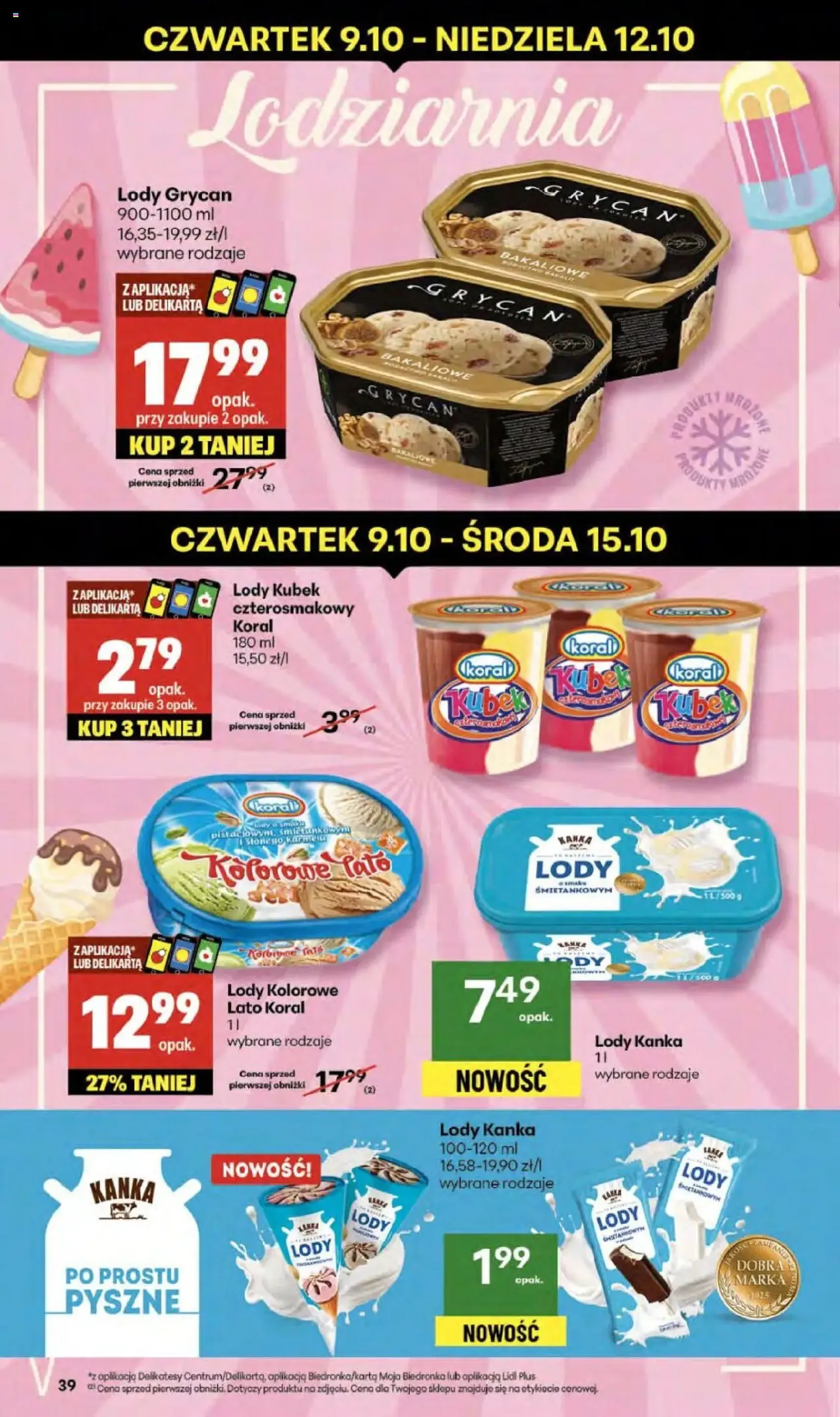 Delikatesy Centrum Gazetka - ważny gazetka od 09.10.2025 strona 39 z 52