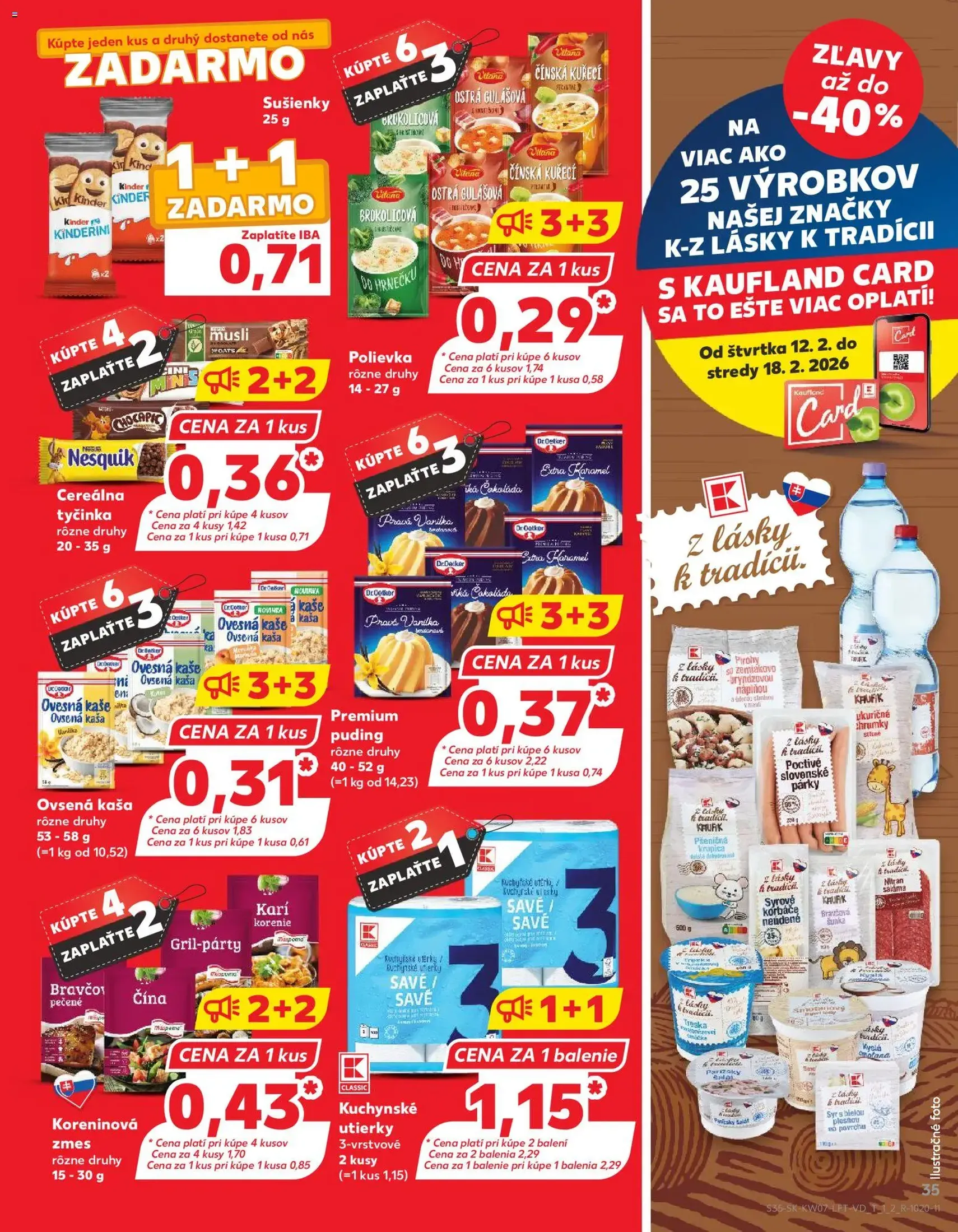Kaufland SK Akciós újság - 2026.02.12. érvényes szórólap 35 oldal 76 oldalból