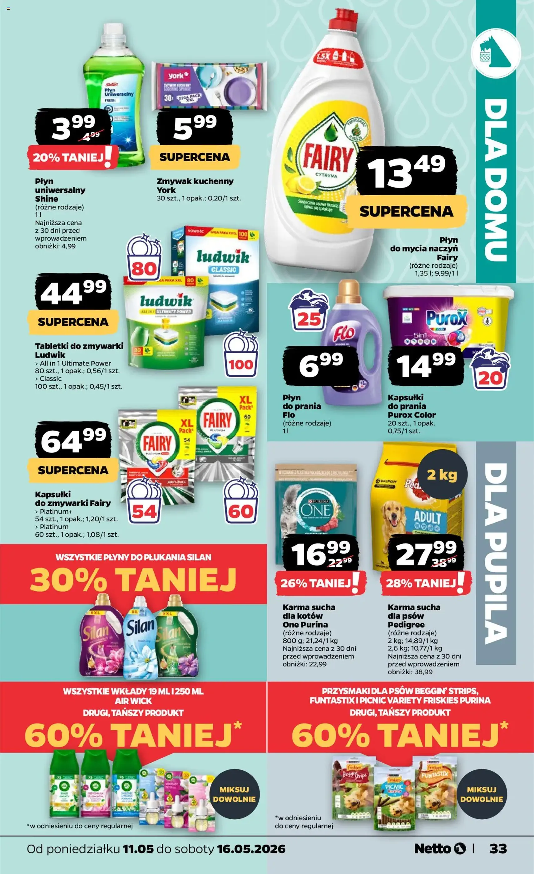 Netto gazetka od poniedziałku spożywcza - ważny gazetka od 11.05.2026 strona 33 z 36