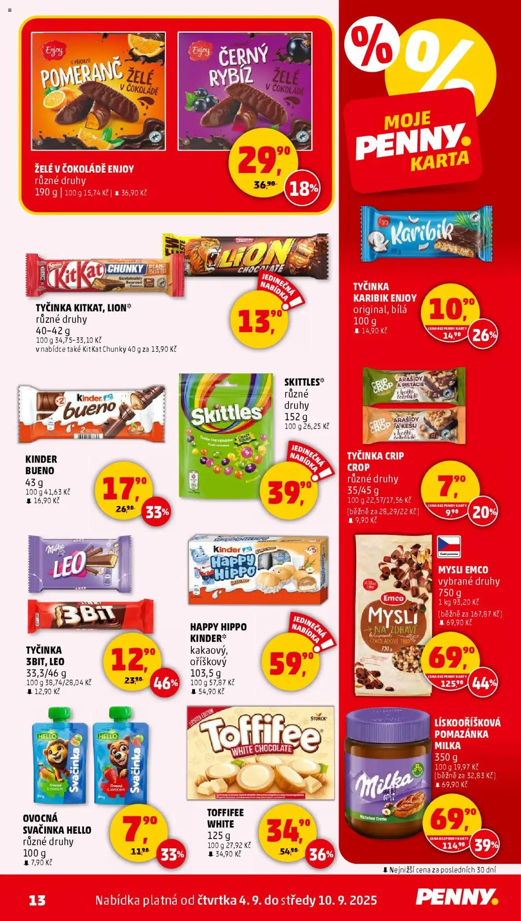 Penny Market leták - Čtvrtečník - platný leták od 04.09.2025 strana 13 z 30