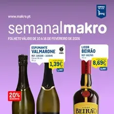 Makro folheto - pré-visualização do folheto, válido a partir de 10/02/2026