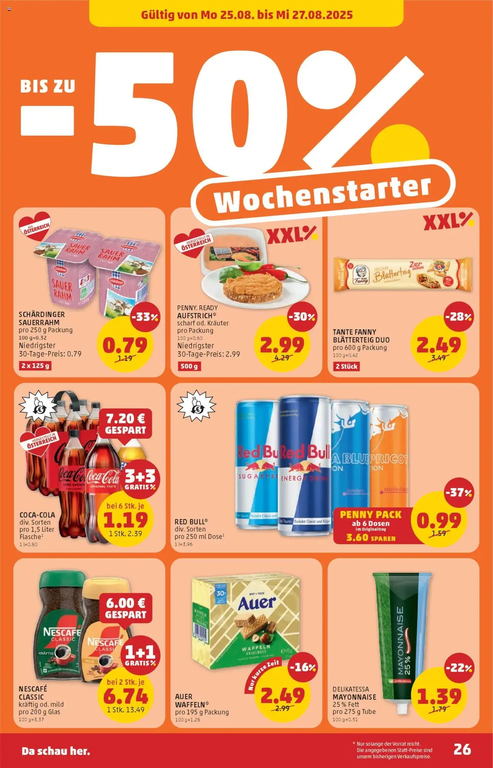 Penny Markt Flugblatt - Gültiger Prospekt ab 21.08.2025, Seite 26 von insgesamt 32