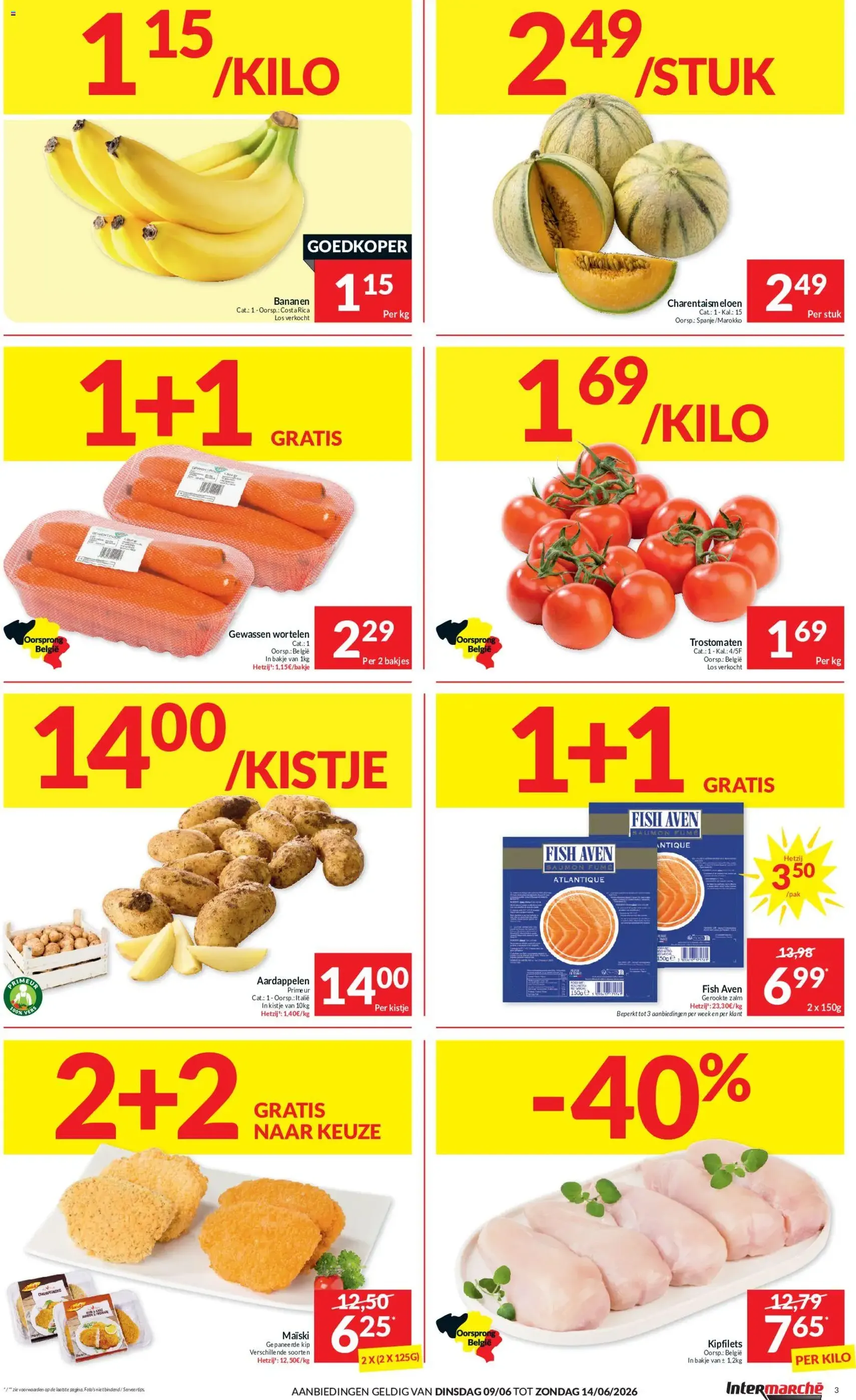 Intermarché folder week 24 - geldige folder vanaf 09/06/2026 pagina 3 van 8