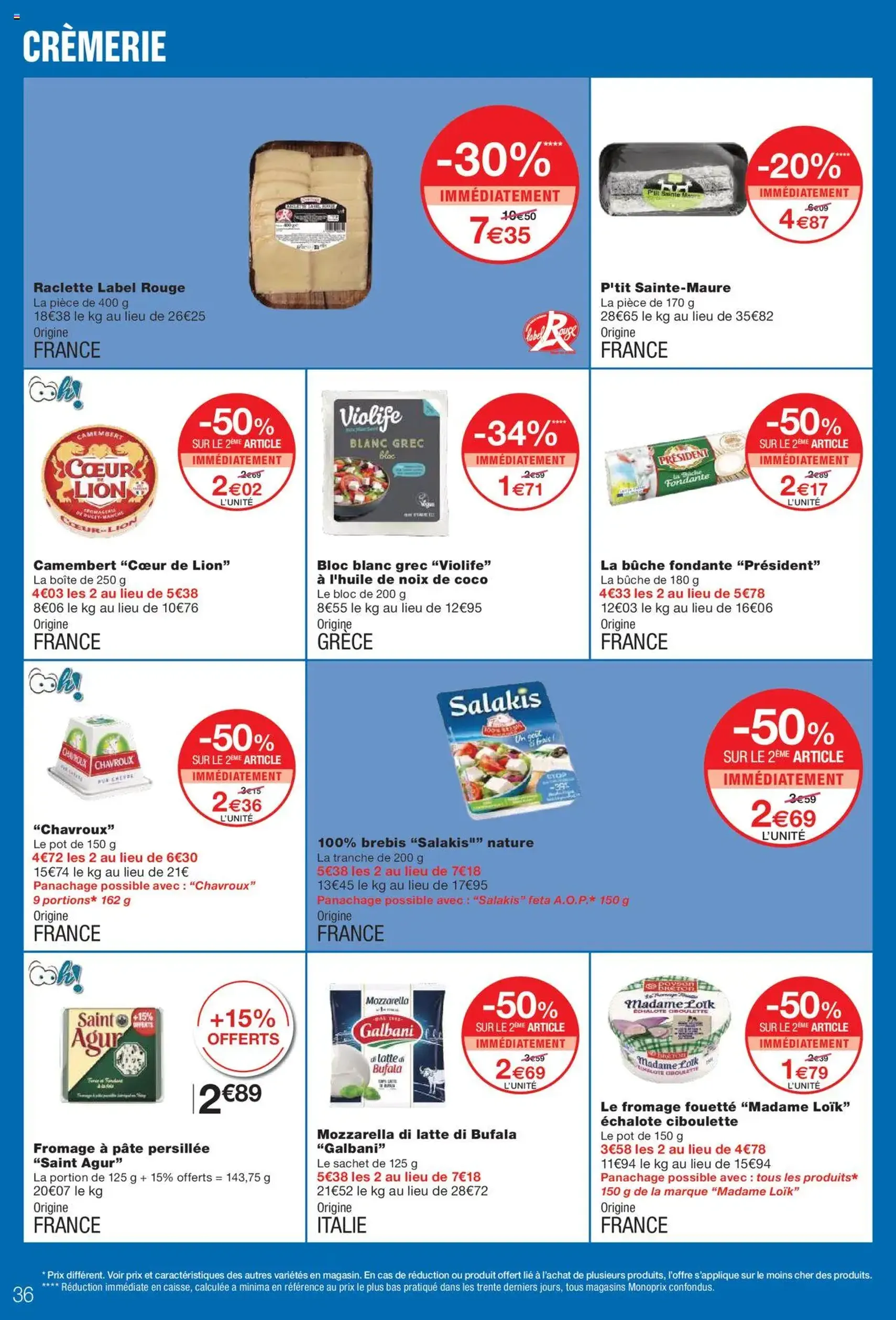 Monoprix catalogue - brochure valable à partir du 21/10/2025, page 36 sur 56 Monoprix catalogue - brochure valable à partir du 21/10/2025, page 36 sur 56