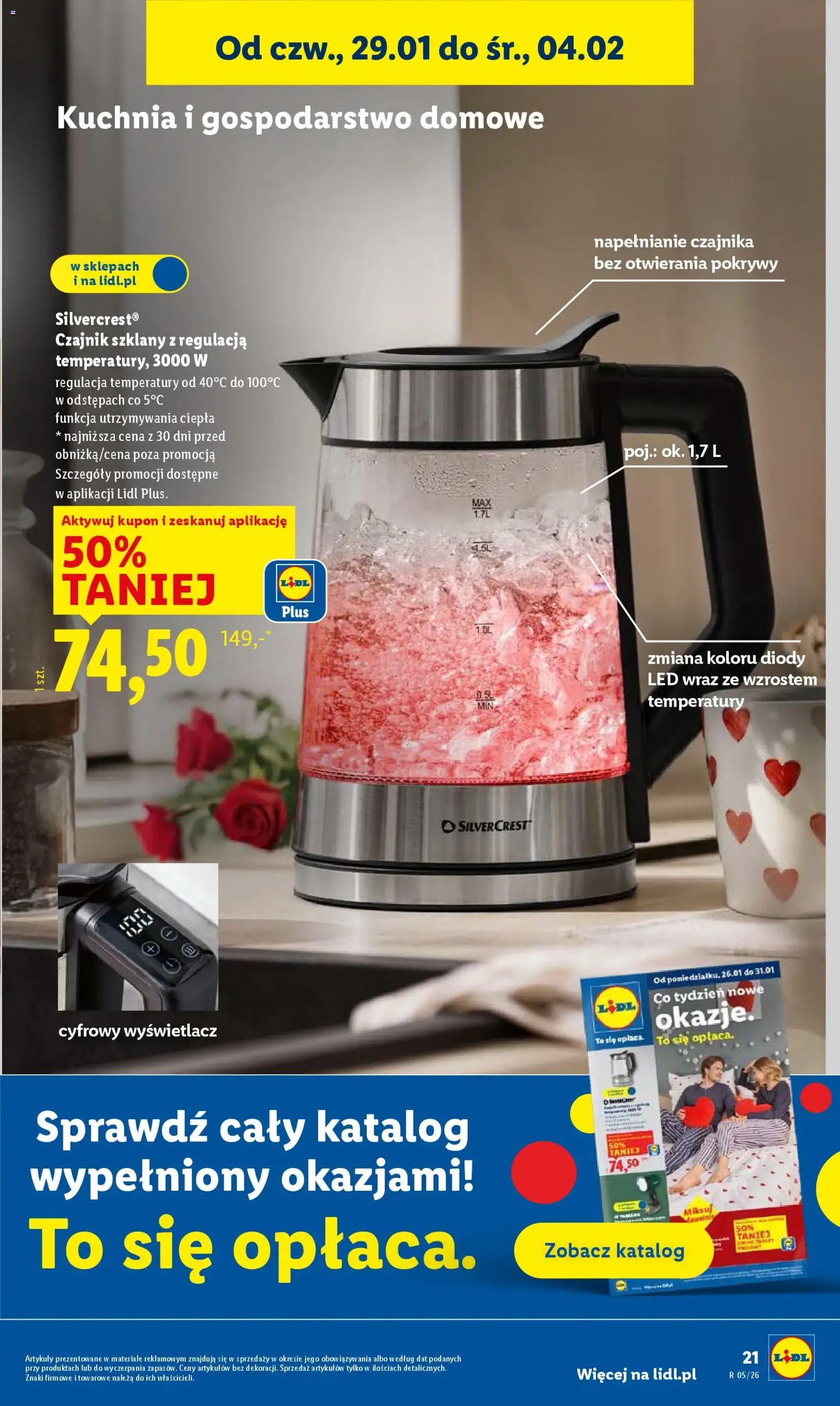 Lidl Gazetka - ważny gazetka od 29.01.2026 strona 21 z 63