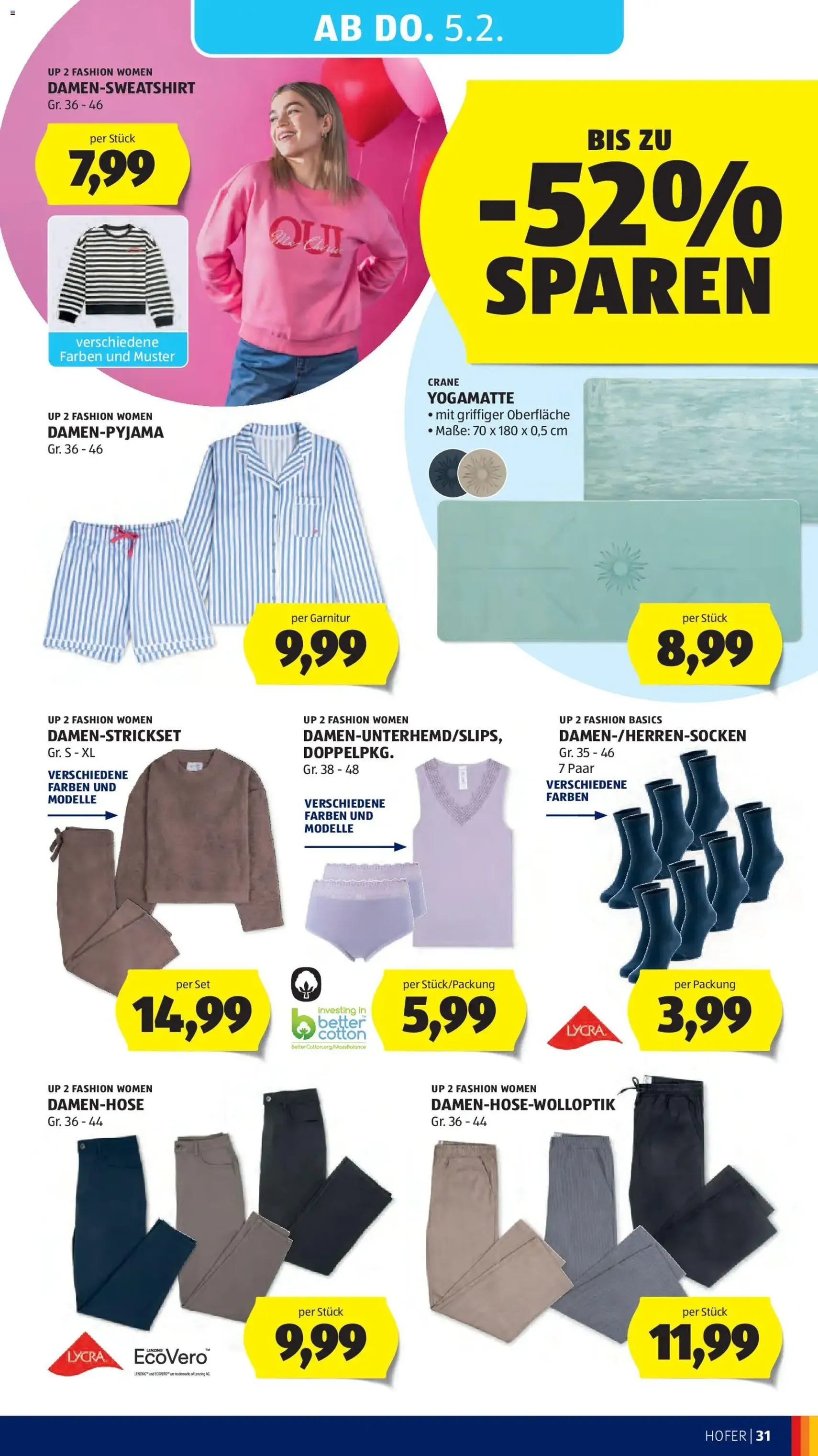 Hofer Flugblatt - Gültiger Prospekt ab 30.01.2026, Seite 35 von insgesamt 41