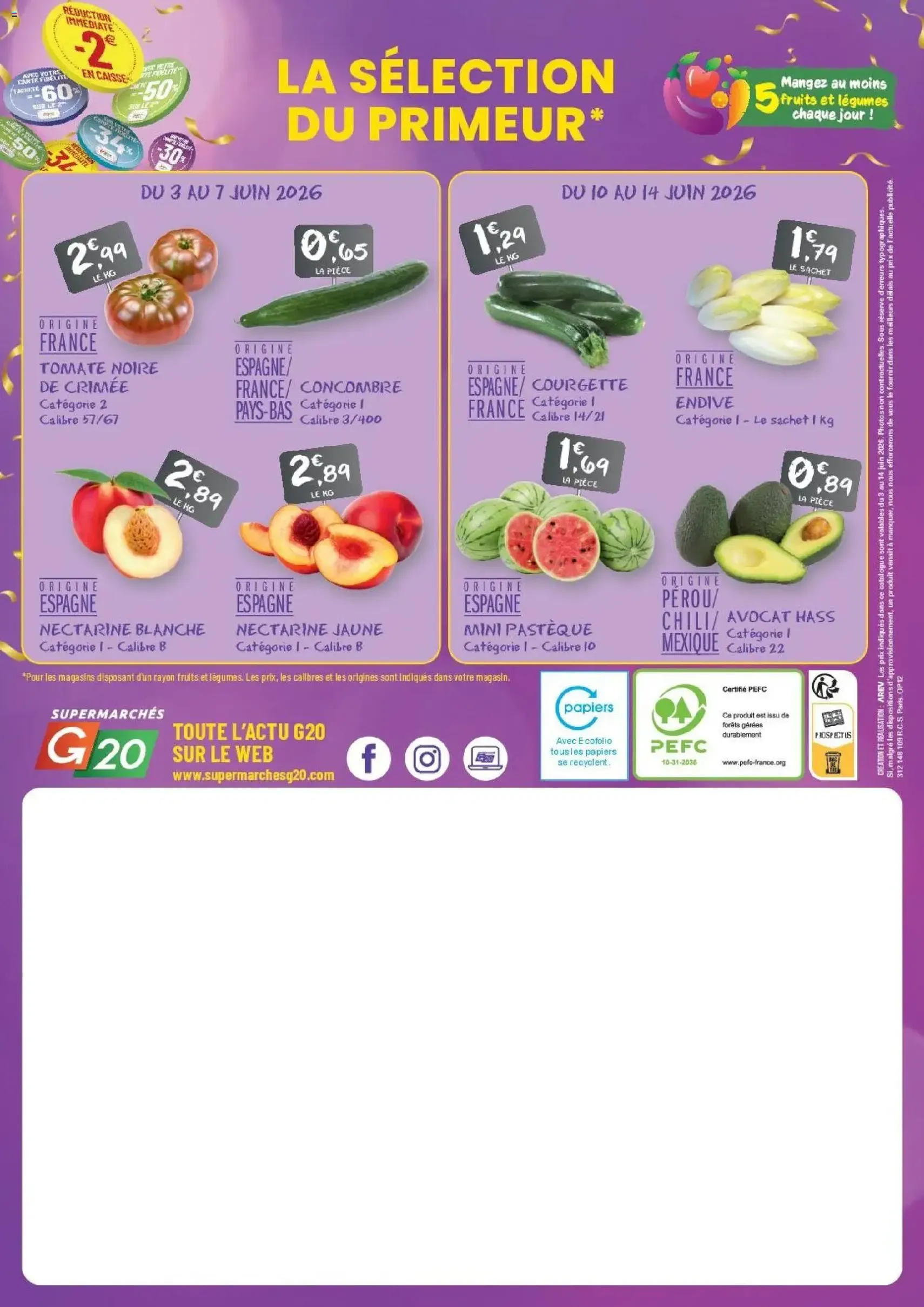 G20 Supermarchés catalogue - brochure valable à partir du 03/06/2026, page 25 sur 25