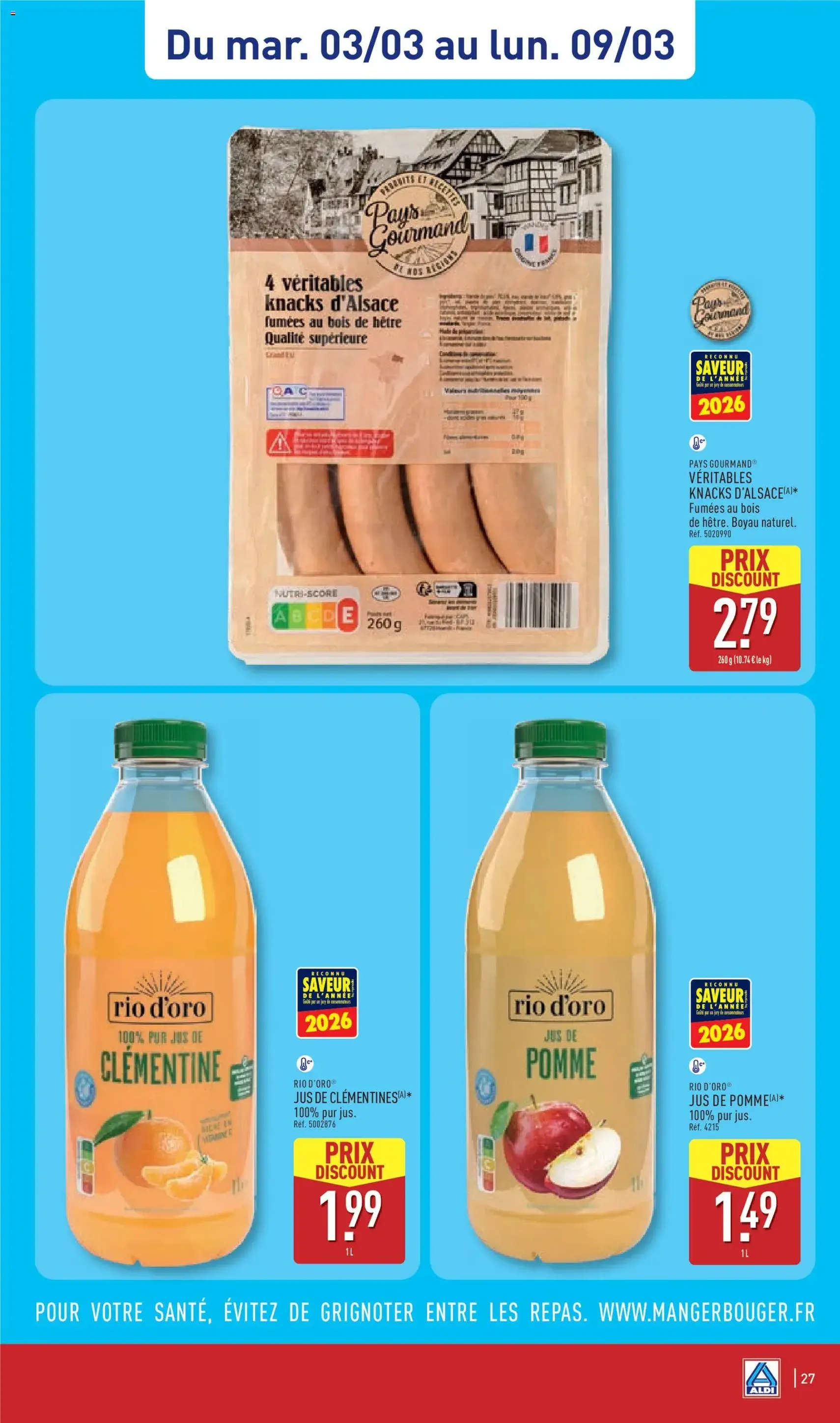Aldi - Catalogue de la semaine 10 - brochure valable à partir du 03/03/2026, page 29 sur 49