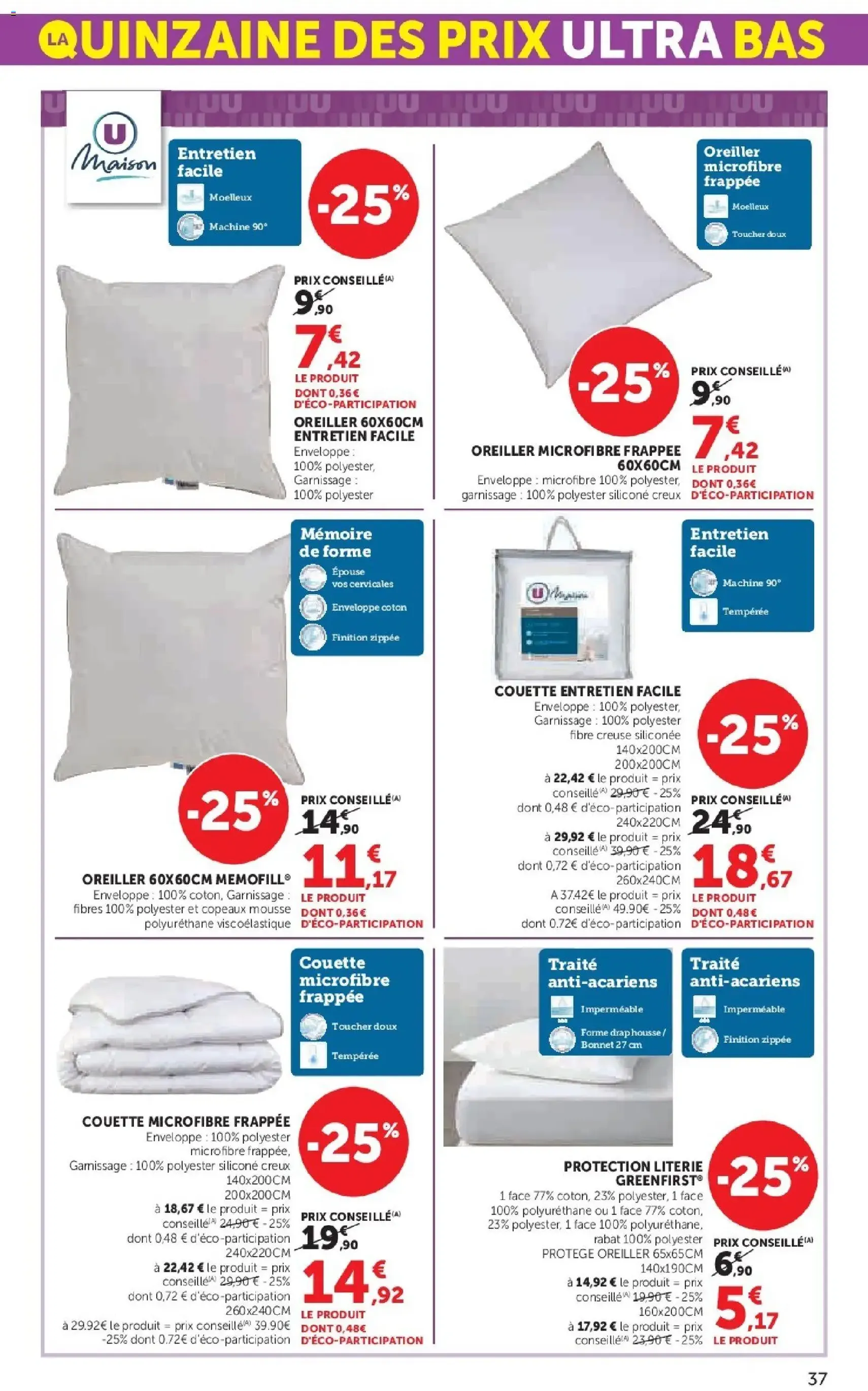 Super U catalogue - brochure valable à partir du 10/03/2026, page 37 sur 40