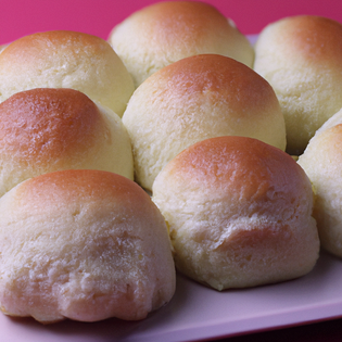Previsualización de la receta Receta de pan nube esponjoso sin queso crema
