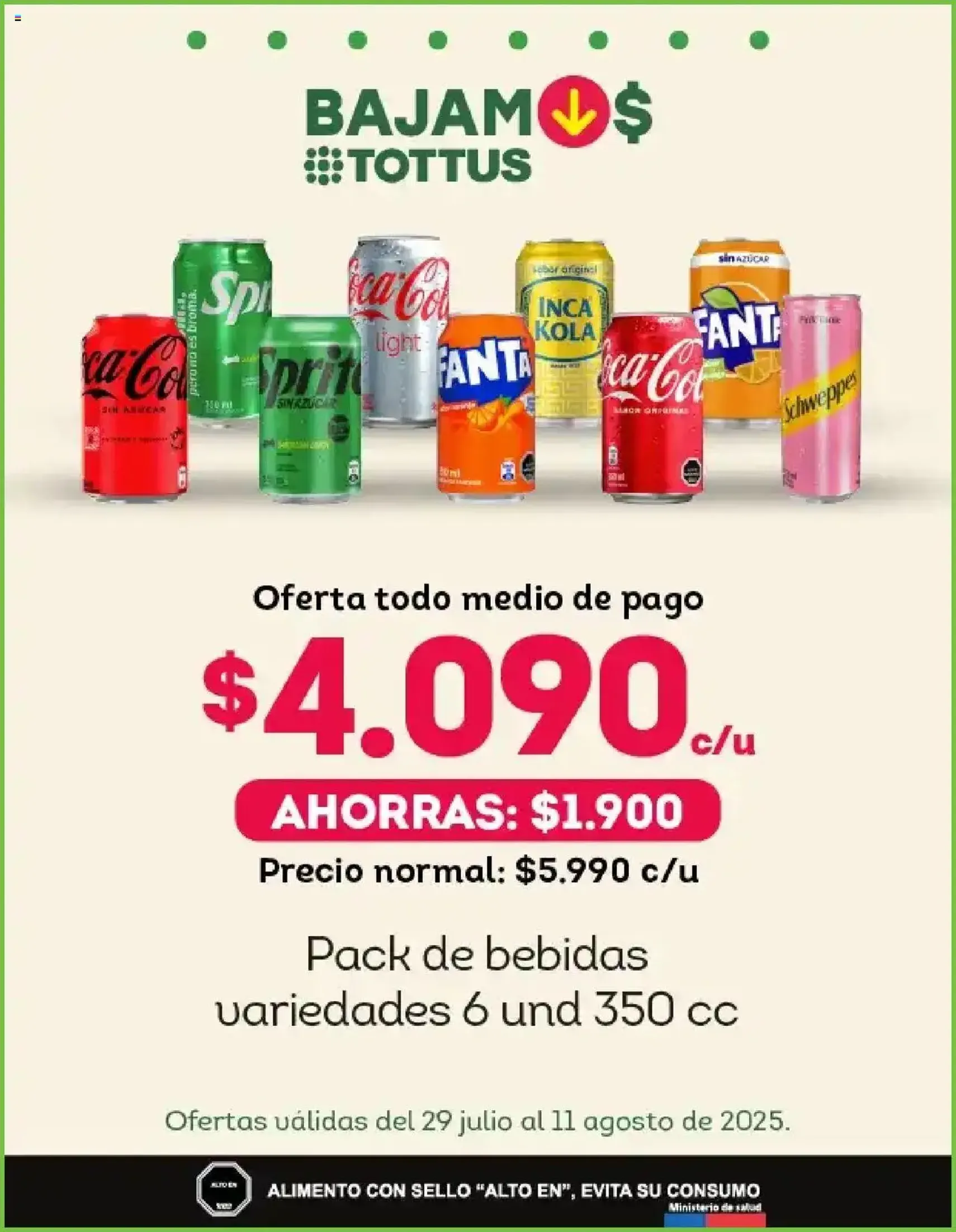 Tottus ofertas - folleto válido desde 28.07.2025 página 5 de 8