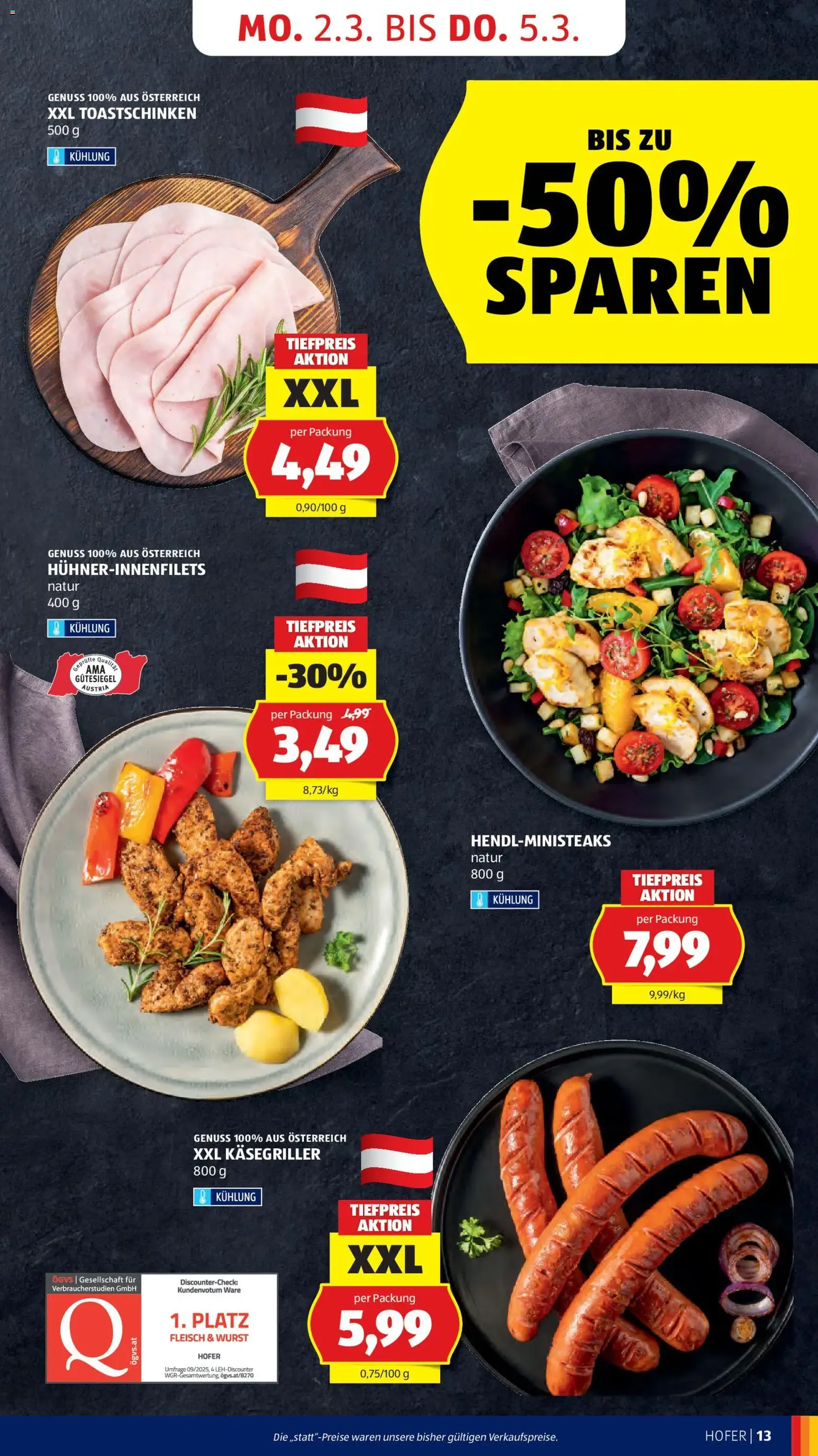Hofer Flugblatt - Gültiger Prospekt ab 25.02.2026, Seite 15 von insgesamt 41
