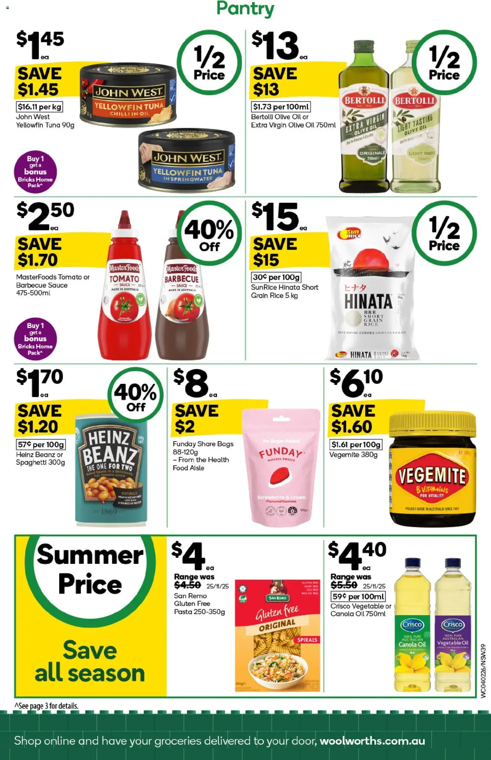 Weekly catalogue Woolworths 04/02 - valid flyer from 04/02/2026, page 39 of 50