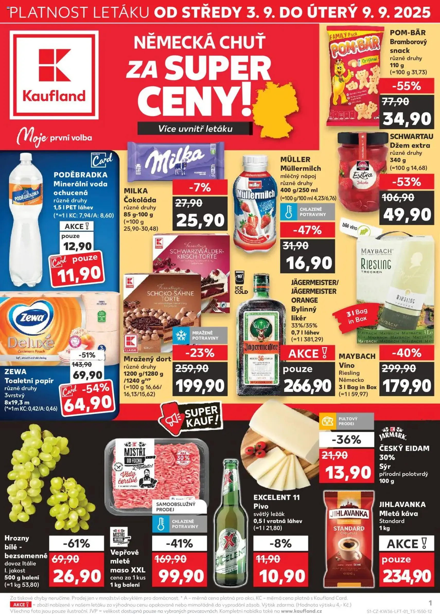 Kaufland leták - platný leták od 03.09.2025 strana 1 z 90 Kaufland leták - platný leták od 03.09.2025 strana 1 z 90