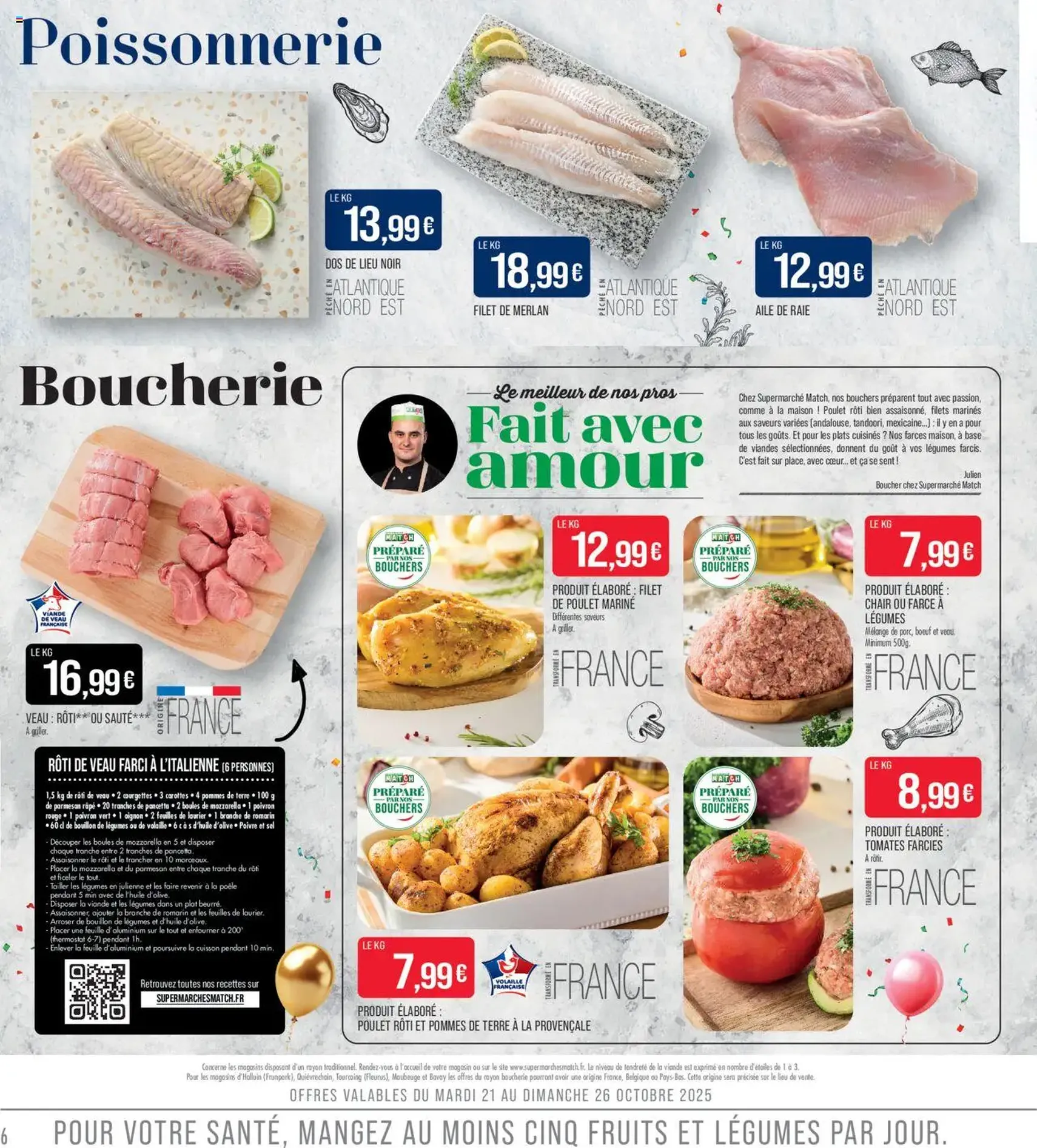 Match Supermarché catalogue - brochure valable à partir du 21/10/2025, page 6 sur 24 Match Supermarché catalogue - brochure valable à partir du 21/10/2025, page 6 sur 24
