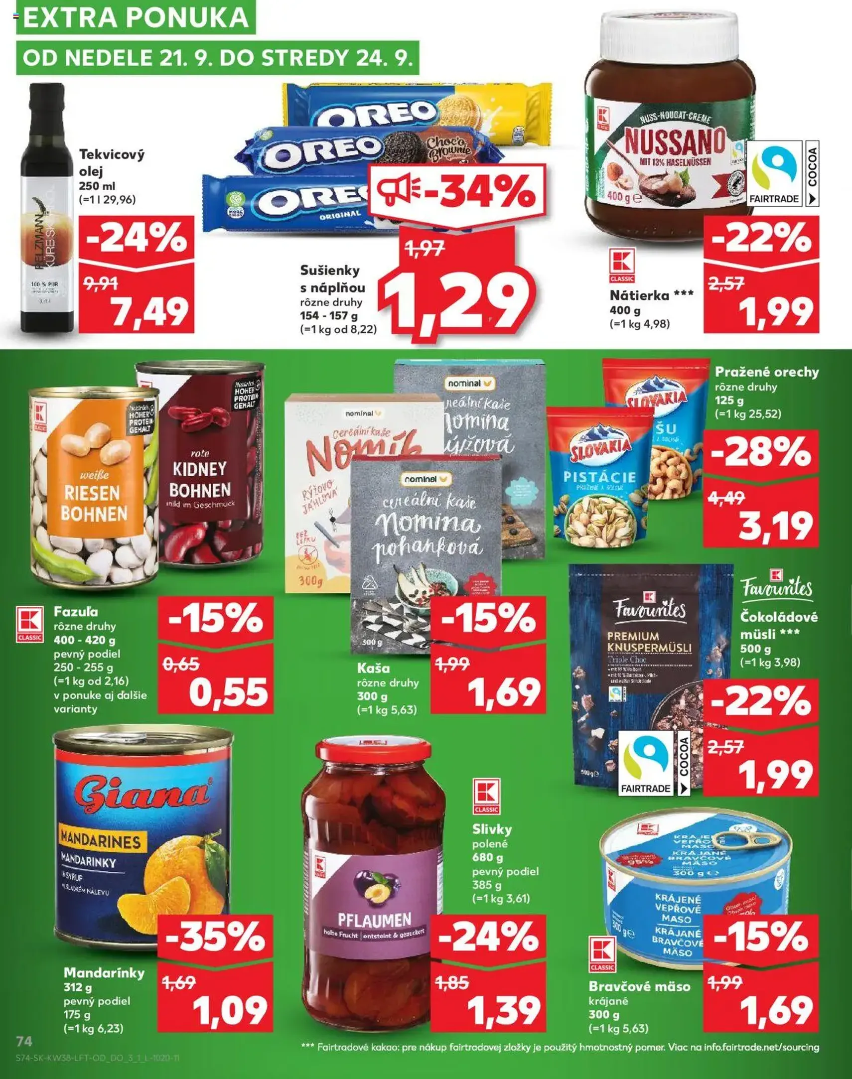 Kaufland SK Bratislava-Devínska Nová Ves - 2025.09.18. érvényes szórólap 74 oldal 76 oldalból