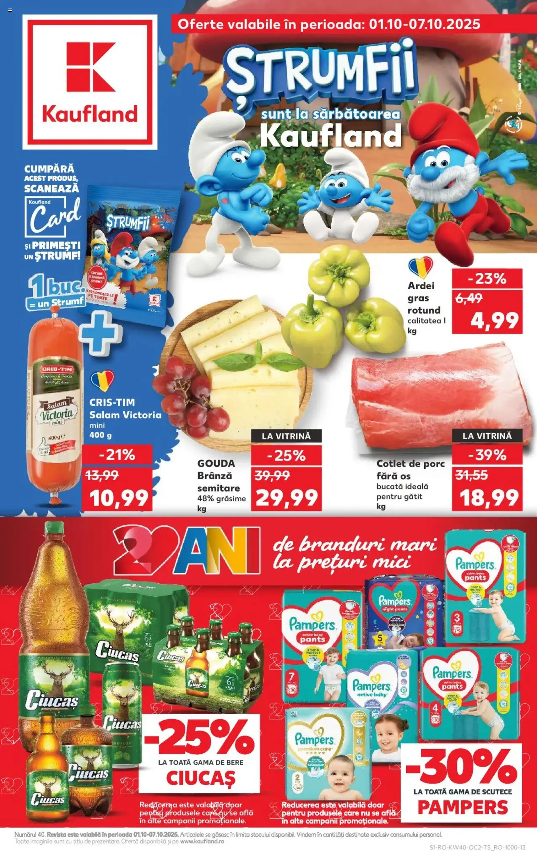 Kaufland RO - București - 2025.10.01. érvényes szórólap 1 oldal 70 oldalból Kaufland RO - București - 2025.10.01. érvényes szórólap 1 oldal 70 oldalból
