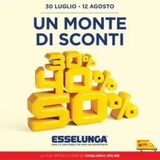 Esselunga S volantino - anteprima volantino valido dal 30/07/2026