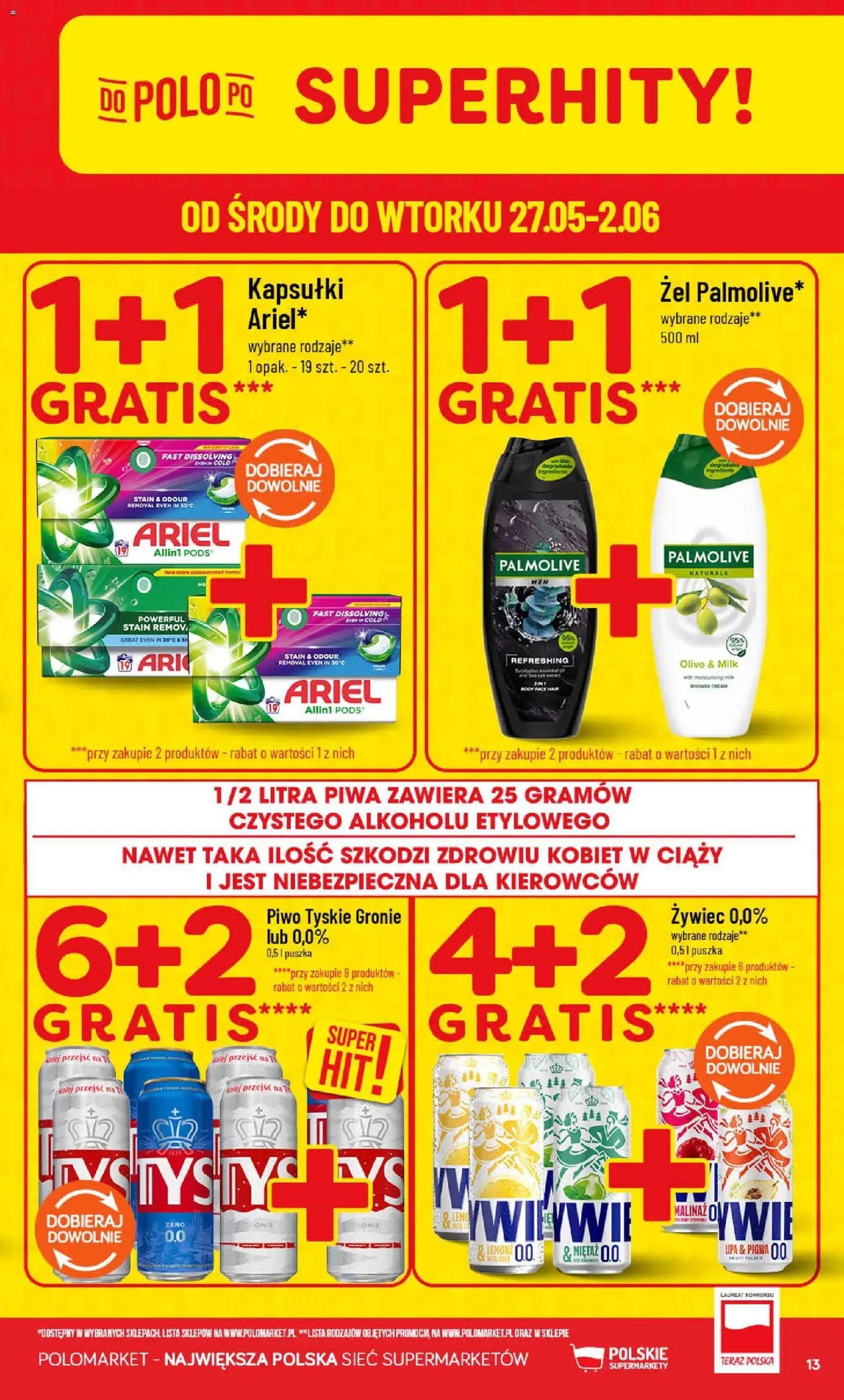 POLOmarket gazetka - ważny gazetka od 27.05.2026 strona 13 z 68