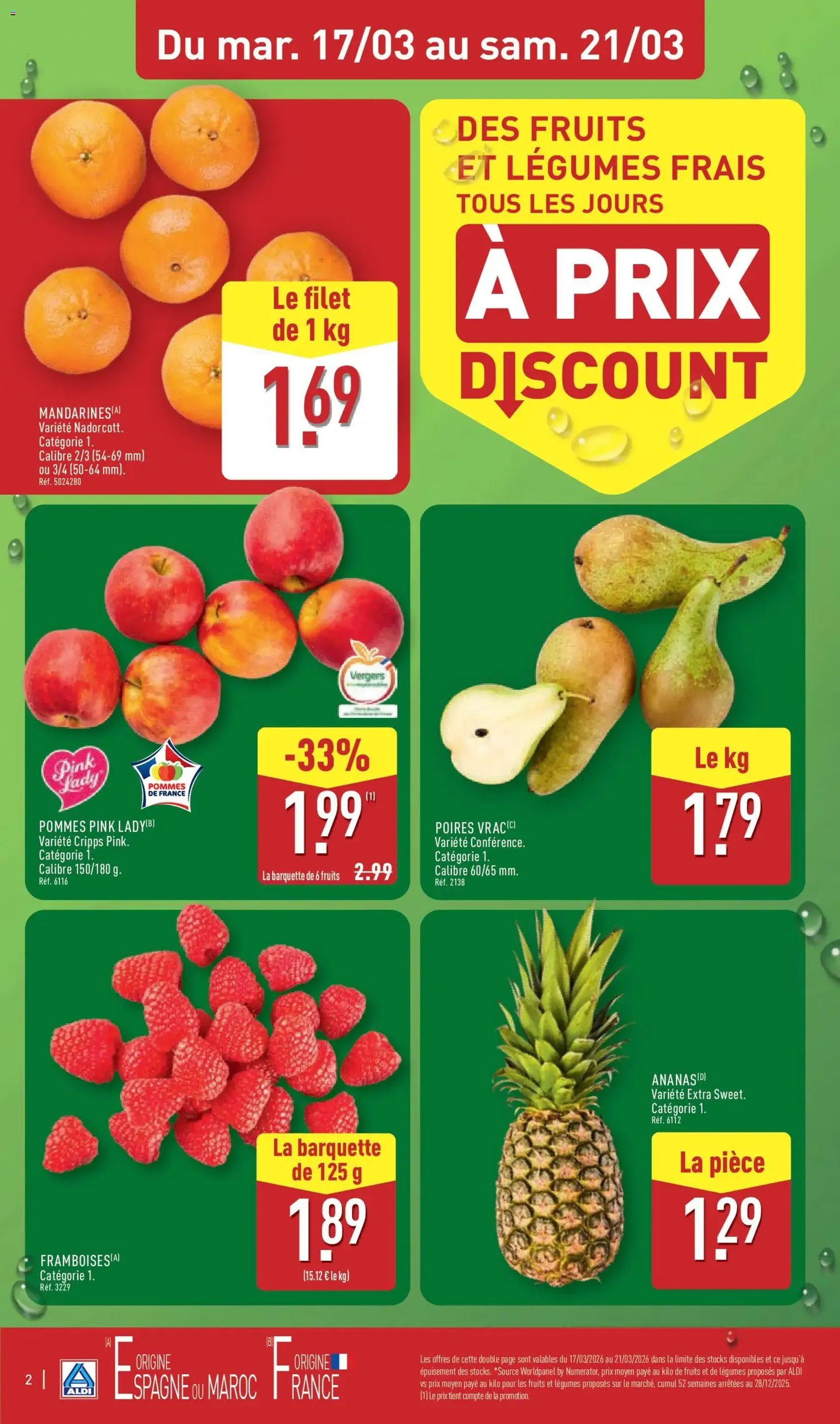 Aldi - Catalogue de la semaine 12 - brochure valable à partir du 17/03/2026, page 4 sur 41