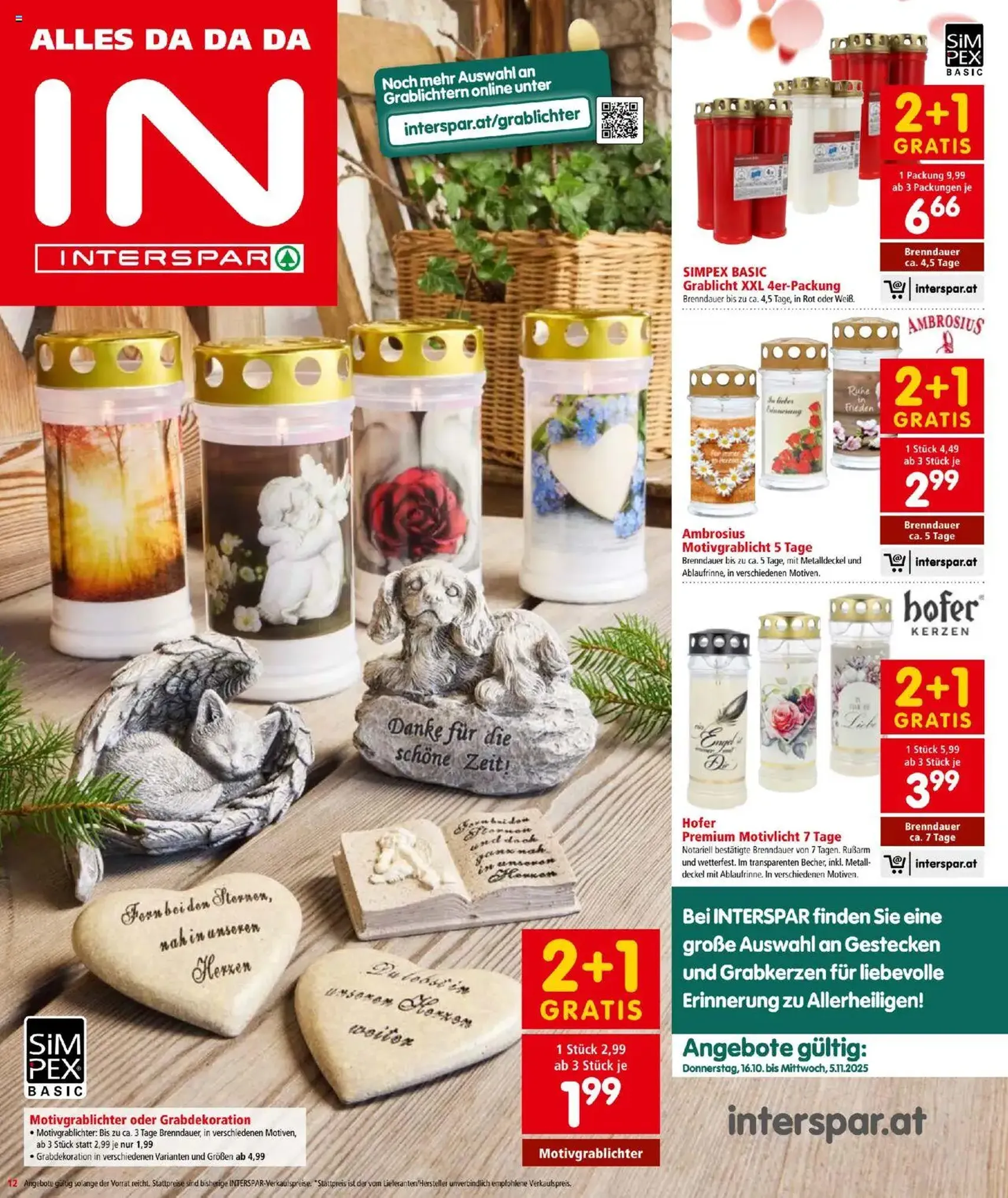 Interspar Flugblatt - Gültiger Prospekt ab 16.10.2025, Seite 12 von insgesamt 16 Interspar Flugblatt - Gültiger Prospekt ab 16.10.2025, Seite 12 von insgesamt 16
