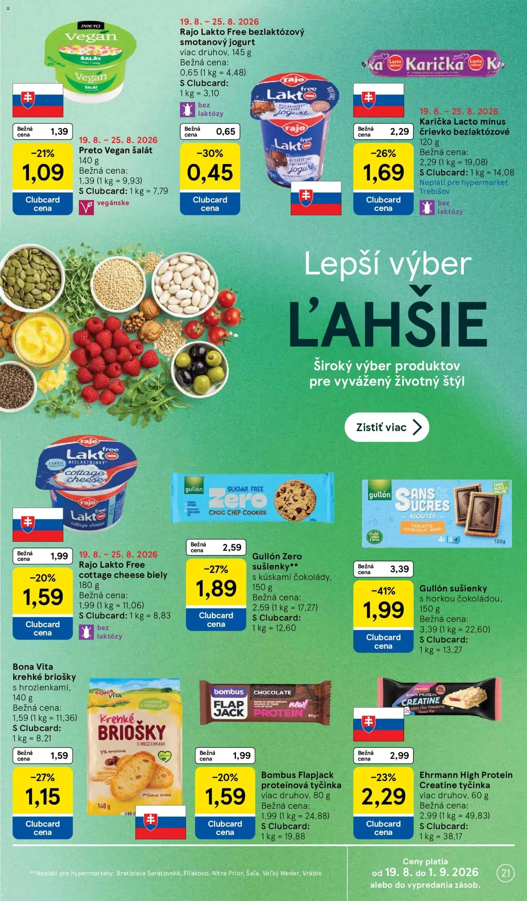 Tesco Hypermarket - leták - platný leták od 19.08.2026 strana 21 z 50