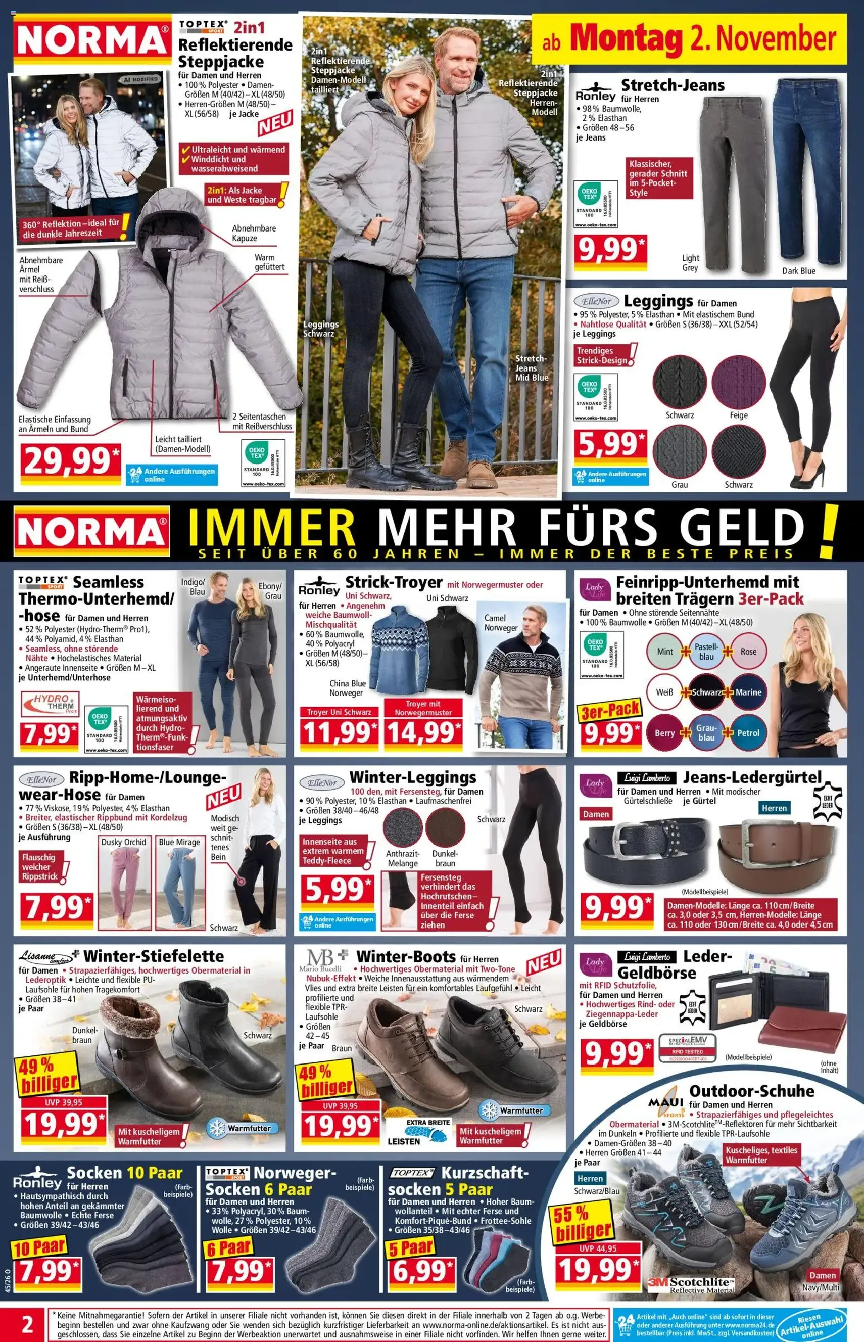 Norma Prospekt - Gültiger Prospekt ab 02.11.2026, Seite 2 von insgesamt 29