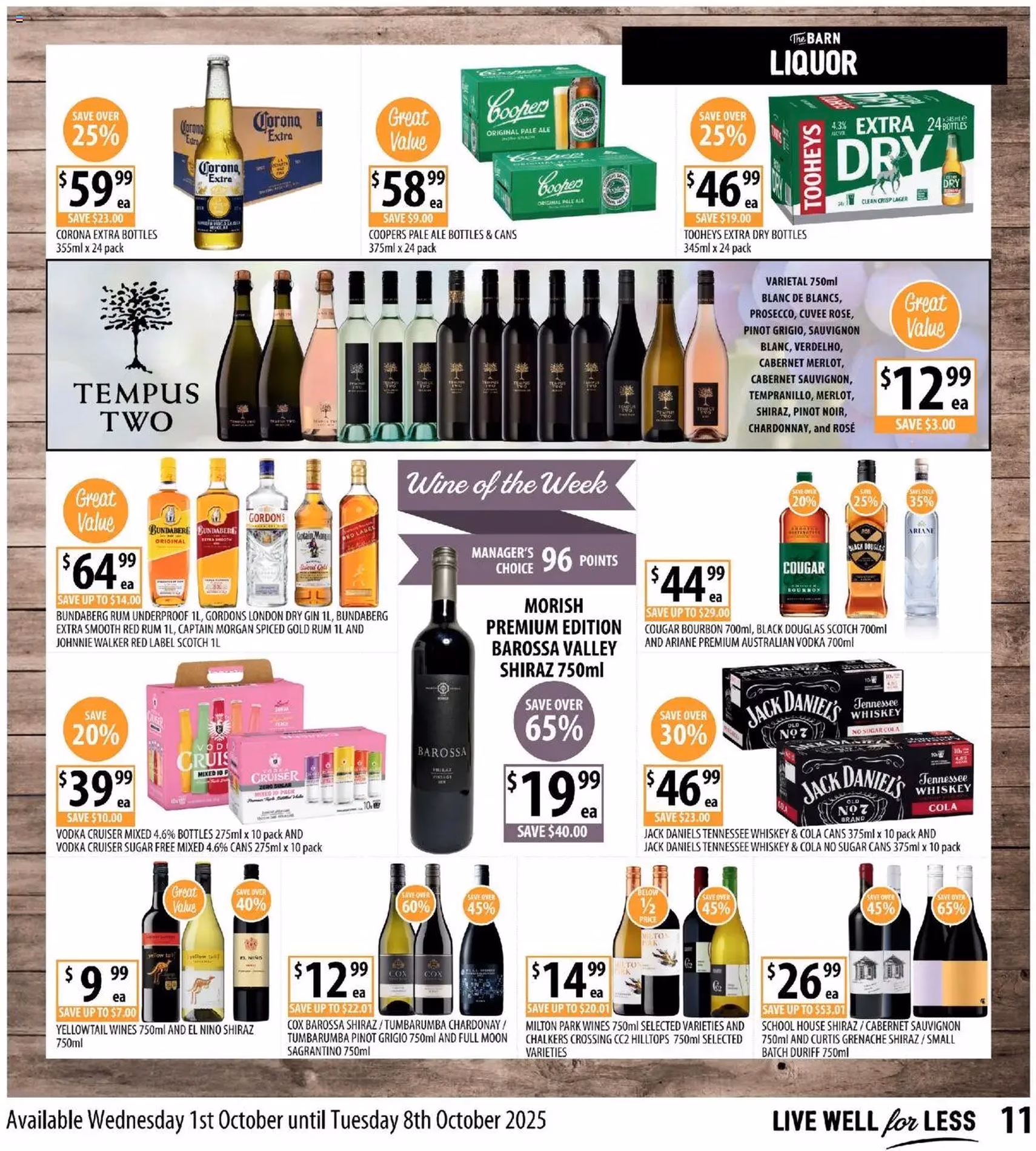 Supabarn Catalogue - valid flyer from 01/10/2025, page 11 of 12 Supabarn Catalogue - valid flyer from 01/10/2025, page 11 of 12