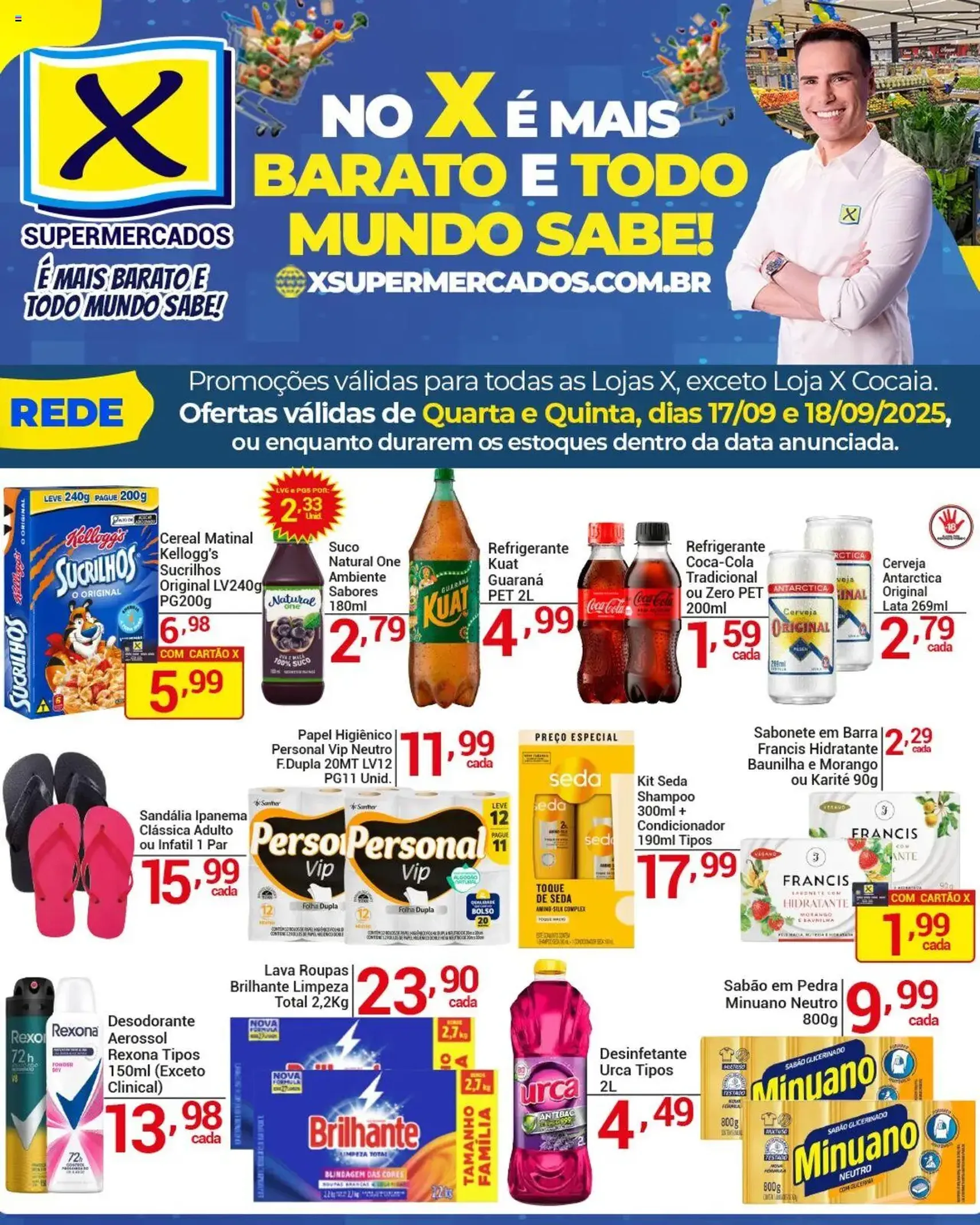 X Supermercados - Ofertas da semana - folheto válido a partir de 17/09/2025 página 3 de 3